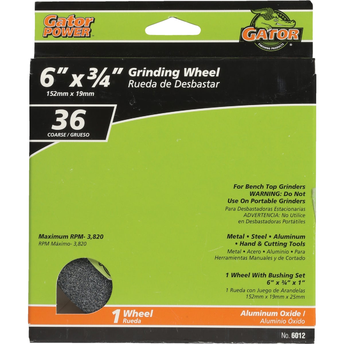 6X3/4 36G GRIND WHEEL