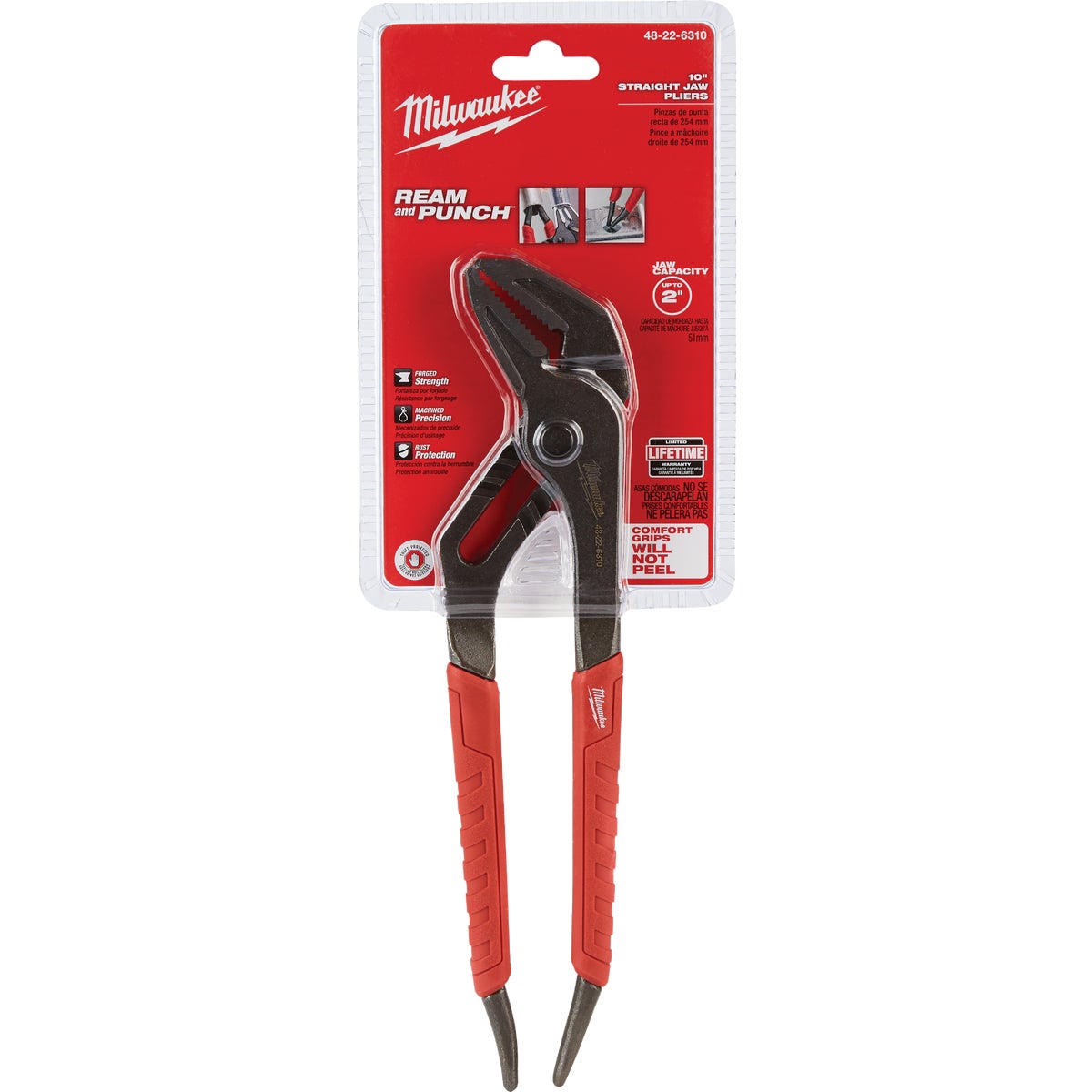 10" STRAIGHT JAW PLIER