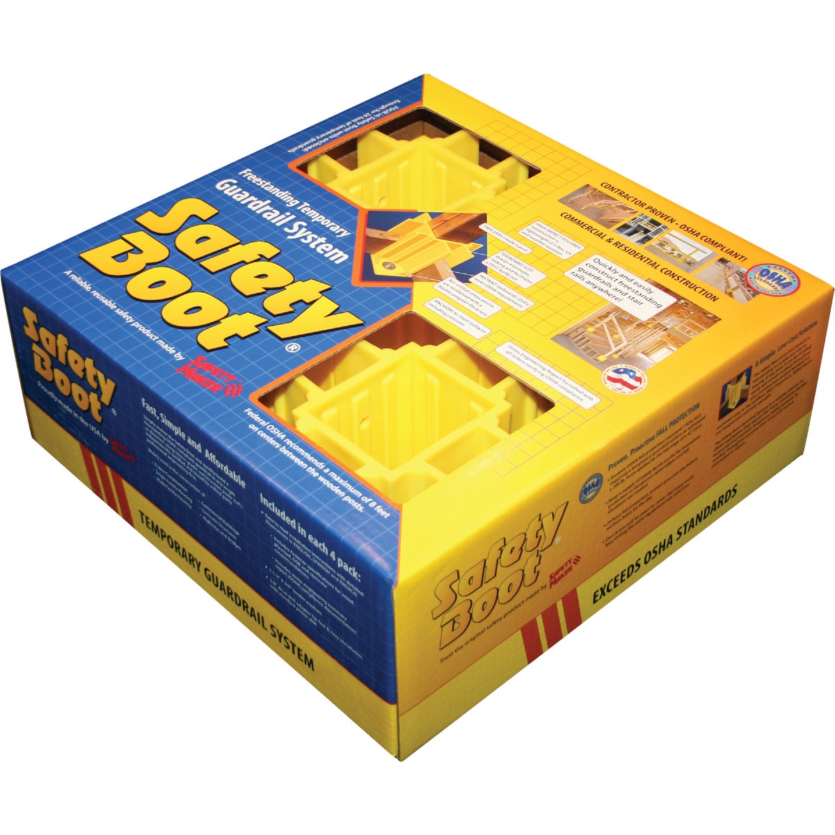 4PK SAFETY BOOT