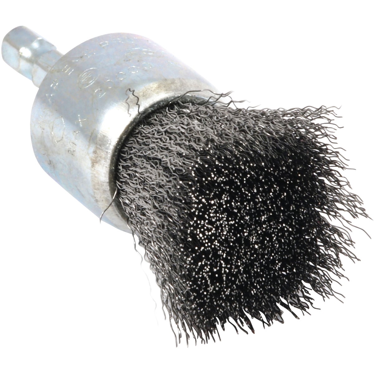Crimped Wire End Drill-Mounted Wire Brush 300791
