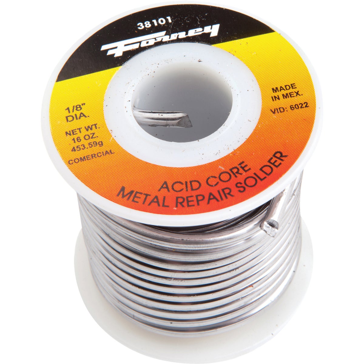 1# 1/8" ACID CORE SOLDER