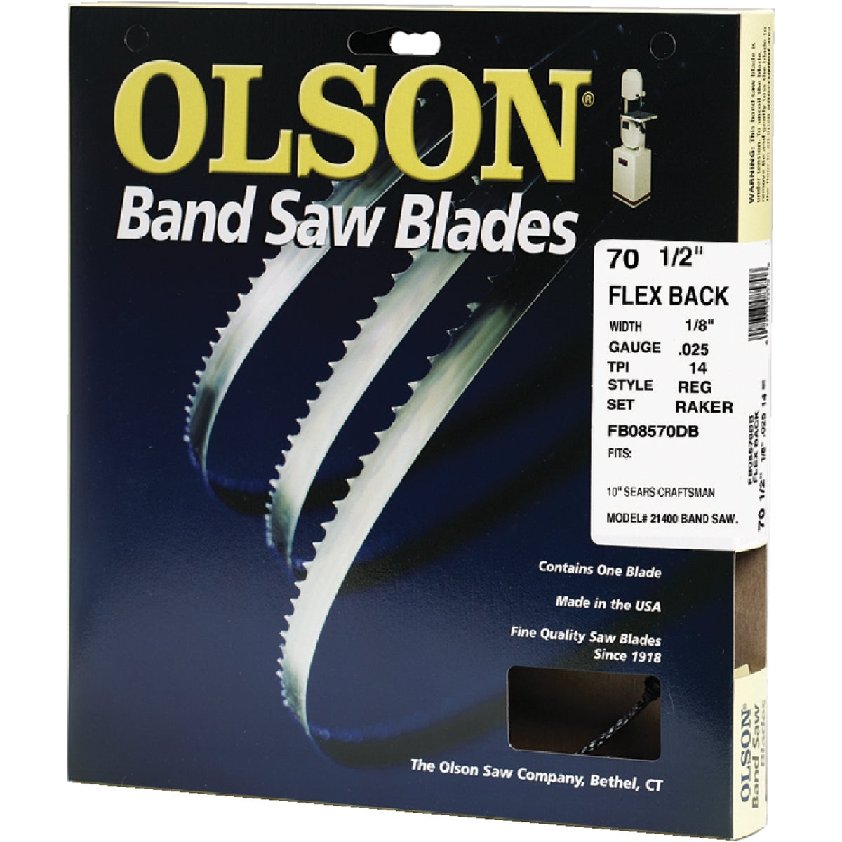 70-1/2" 14 TPI SAW BLADE