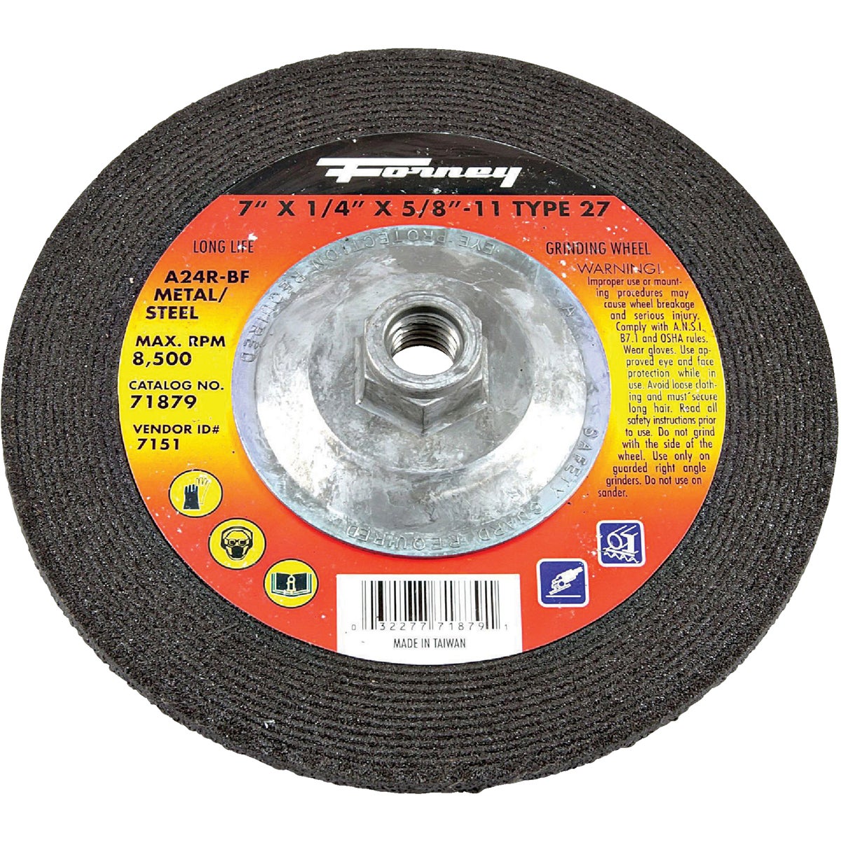 Forney Type 27 Cut-Off Wheel 301798