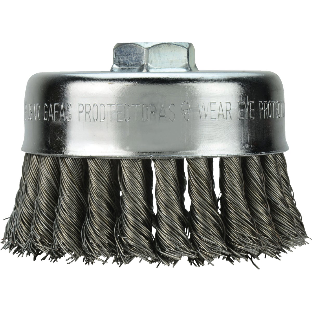 4" KNOT WIRE CUP BRUSH