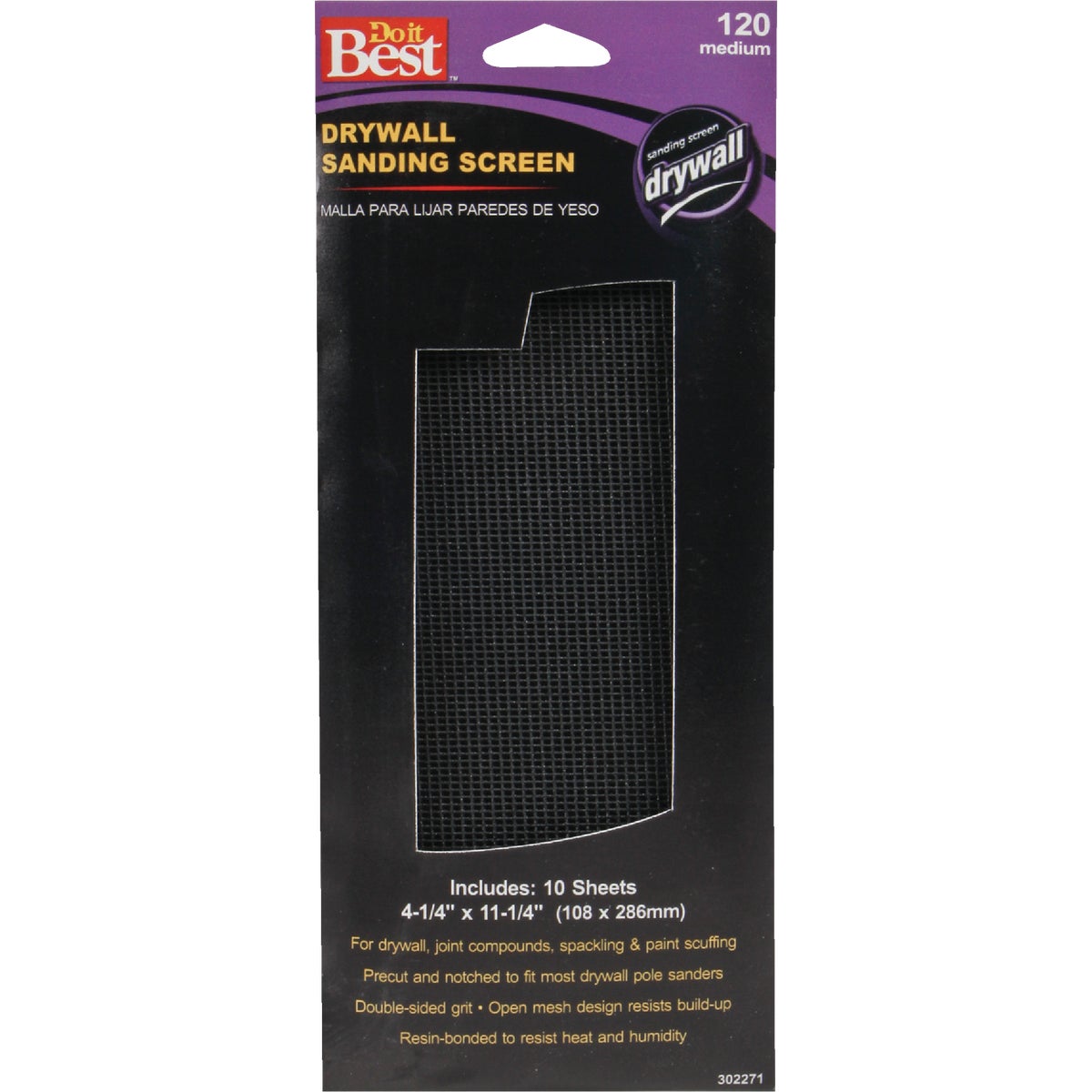 Drywall Screen and Sandpaper