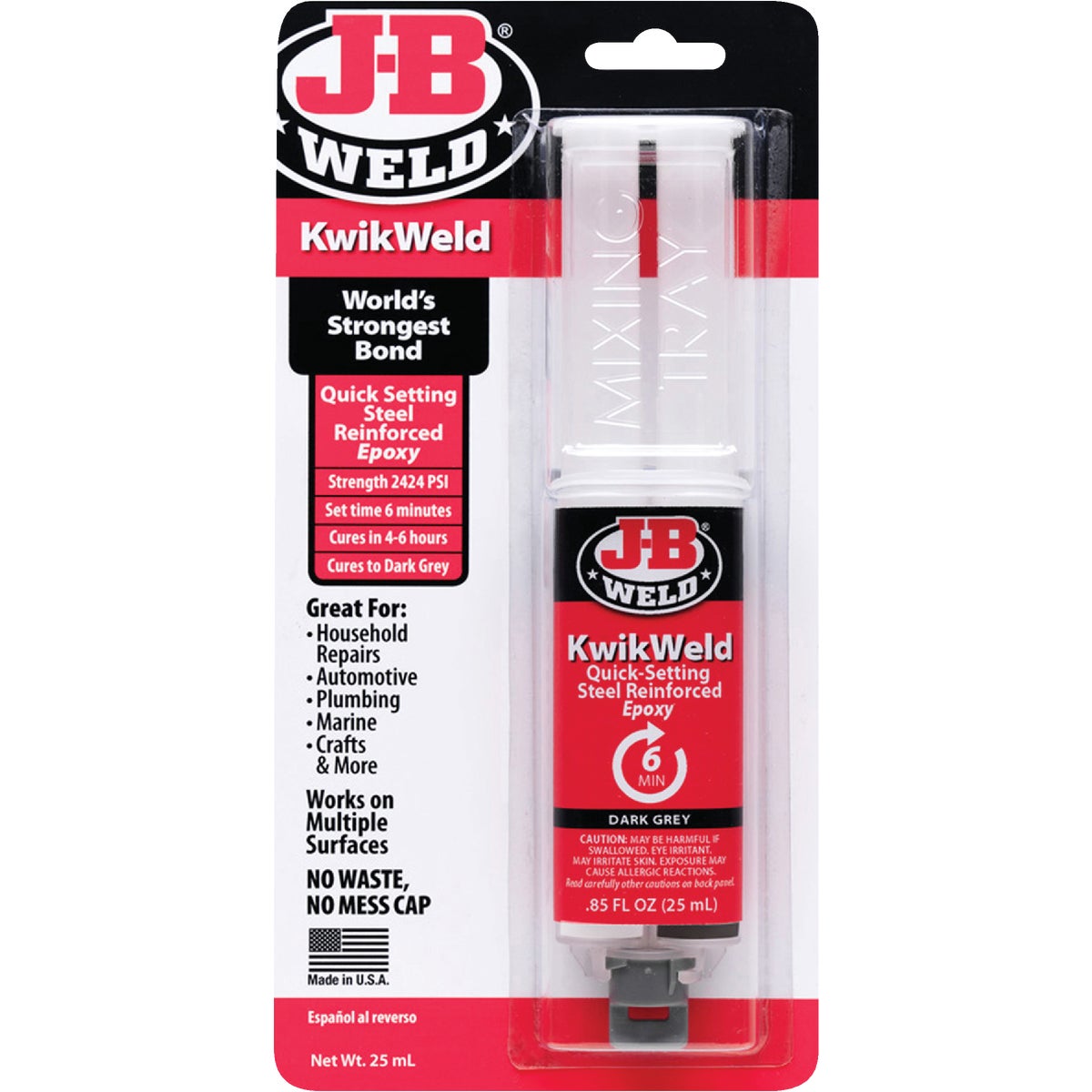 JB Weld KwikWeld Epoxy 302419