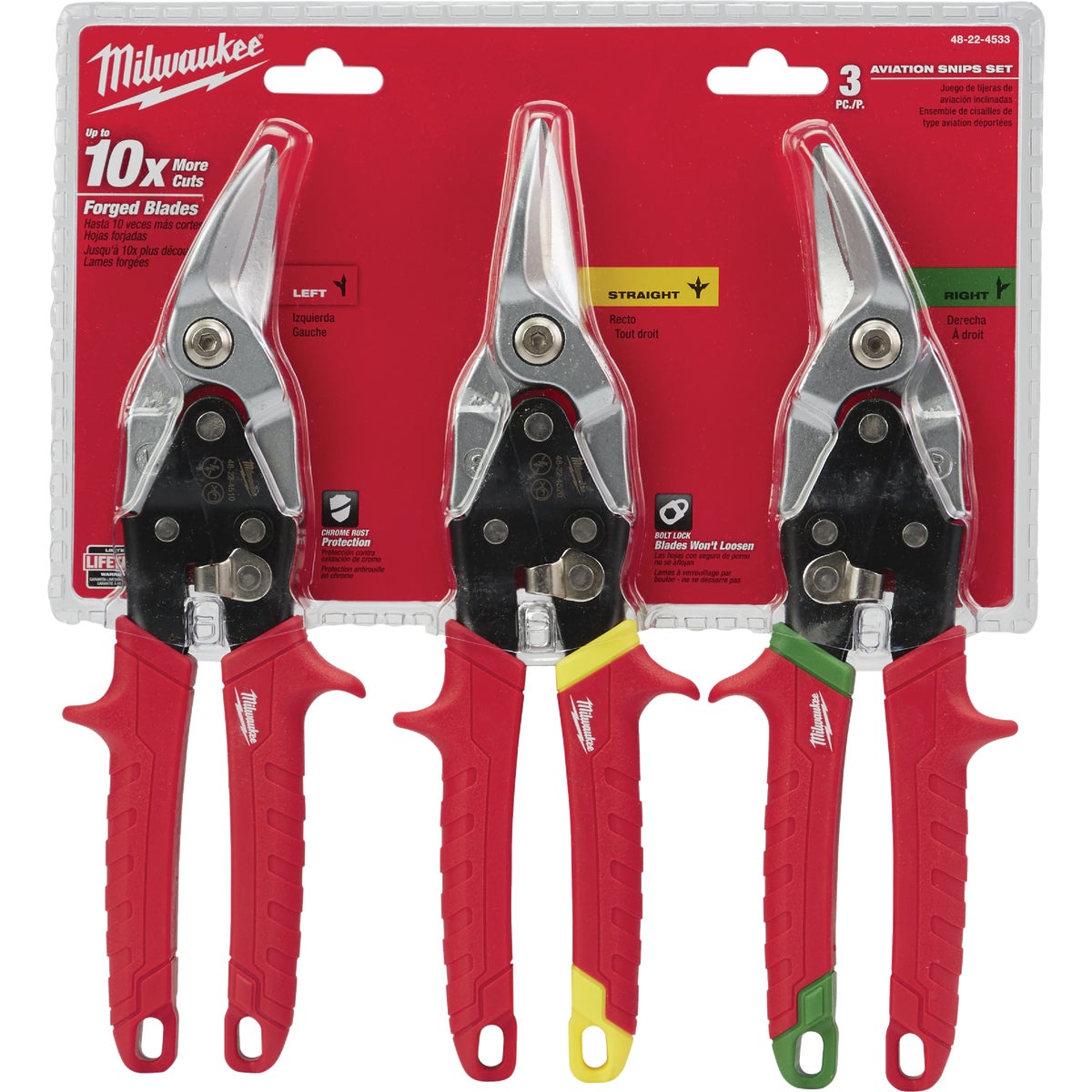 3PC AVIATION SNIPS