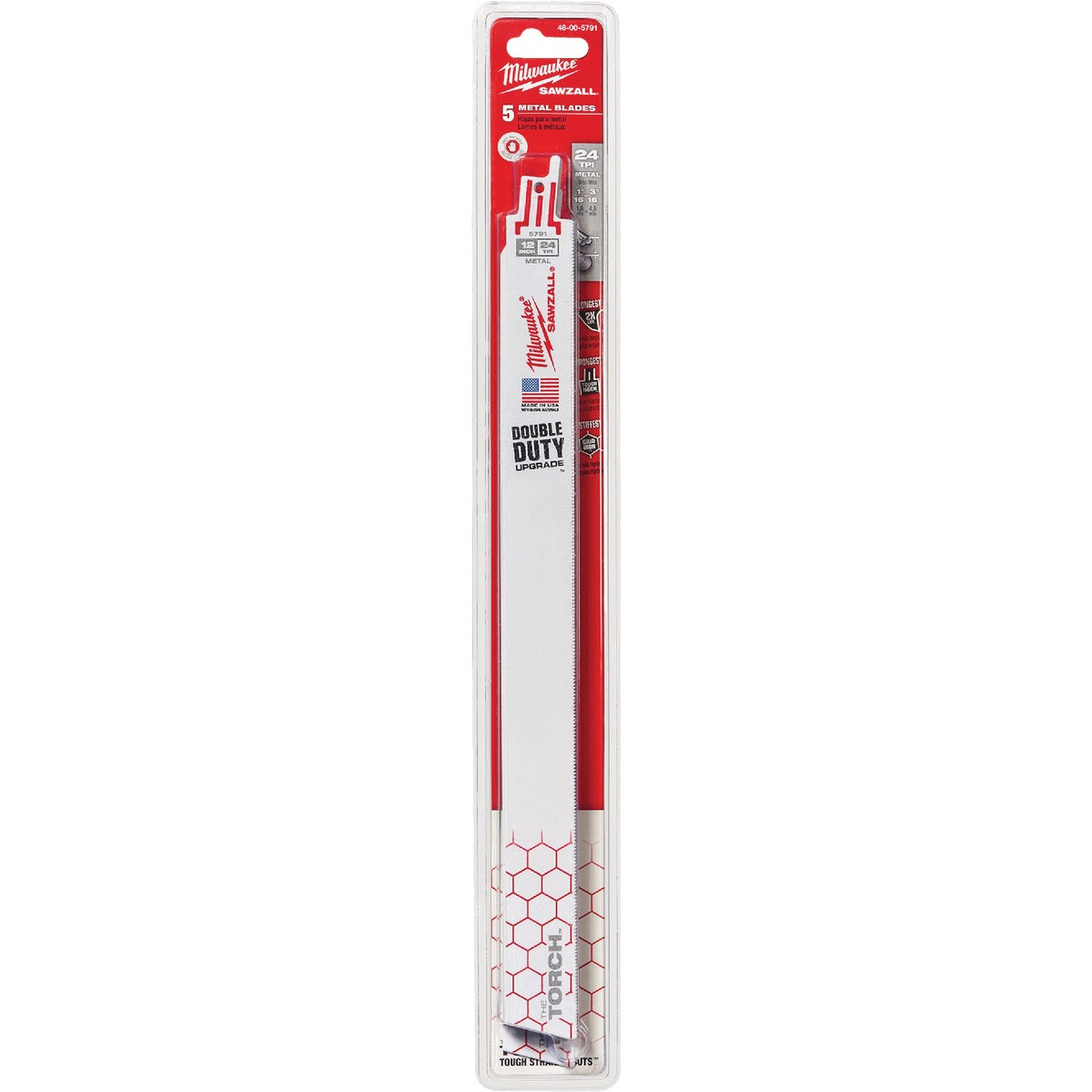 5PK 12" 24T TORCH BLADE