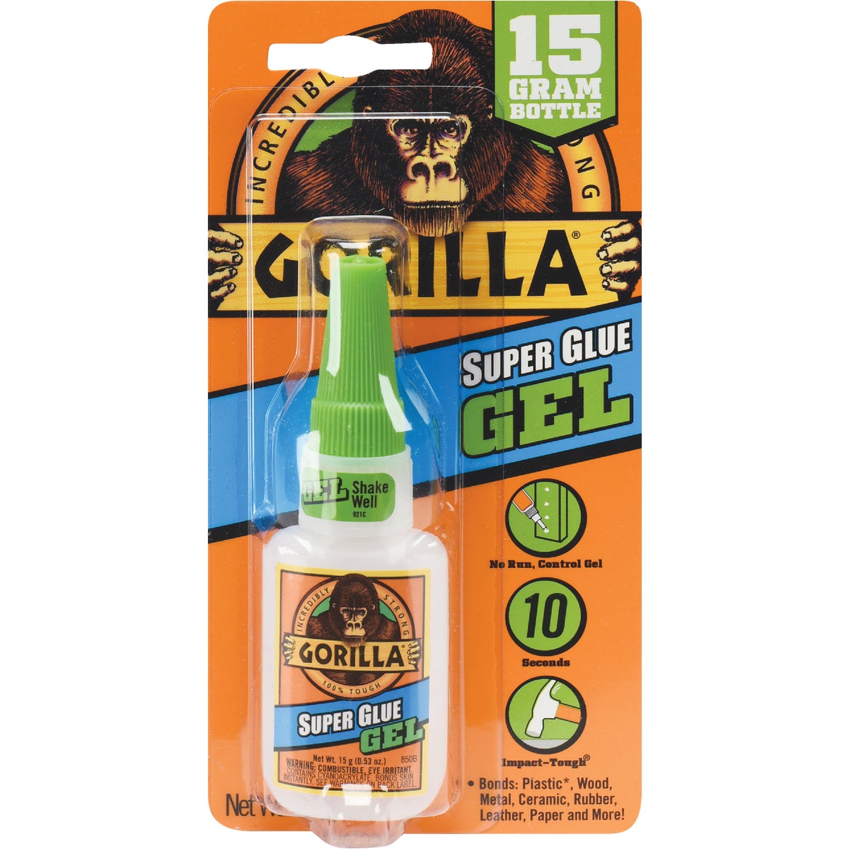 Gorilla Super Glue Gel 303129