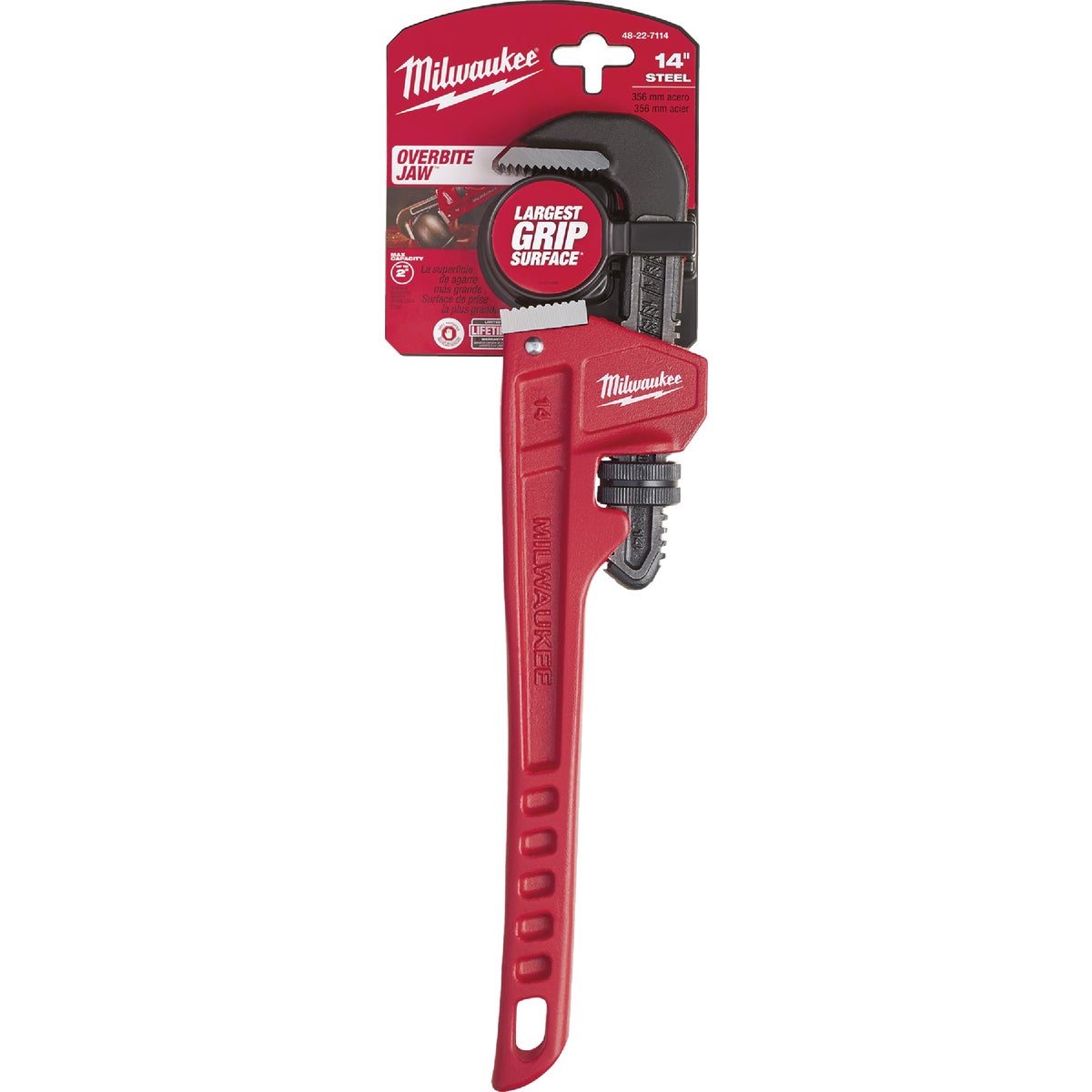 14" STEEL PIPE WRENCH