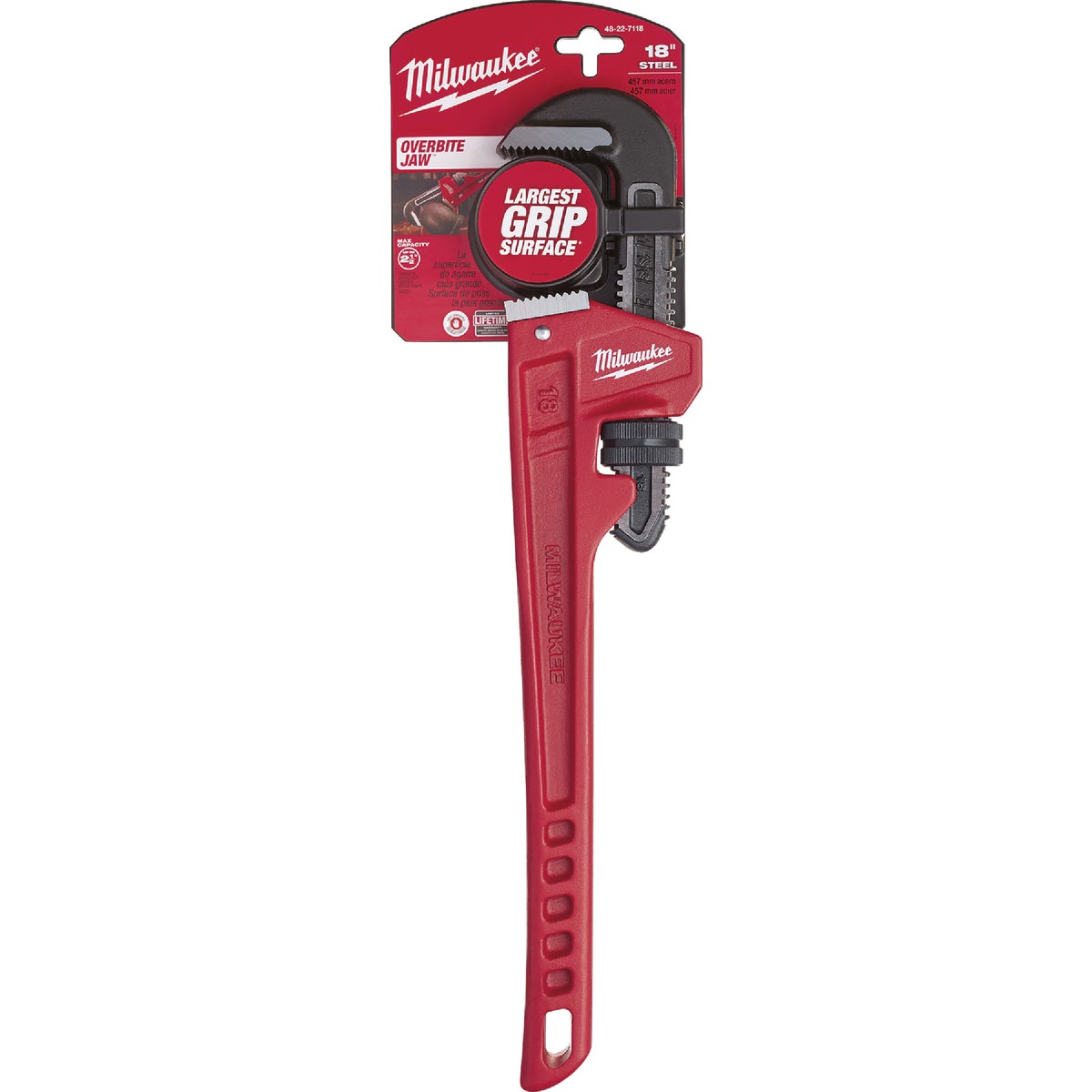 18" STEEL PIPE WRENCH