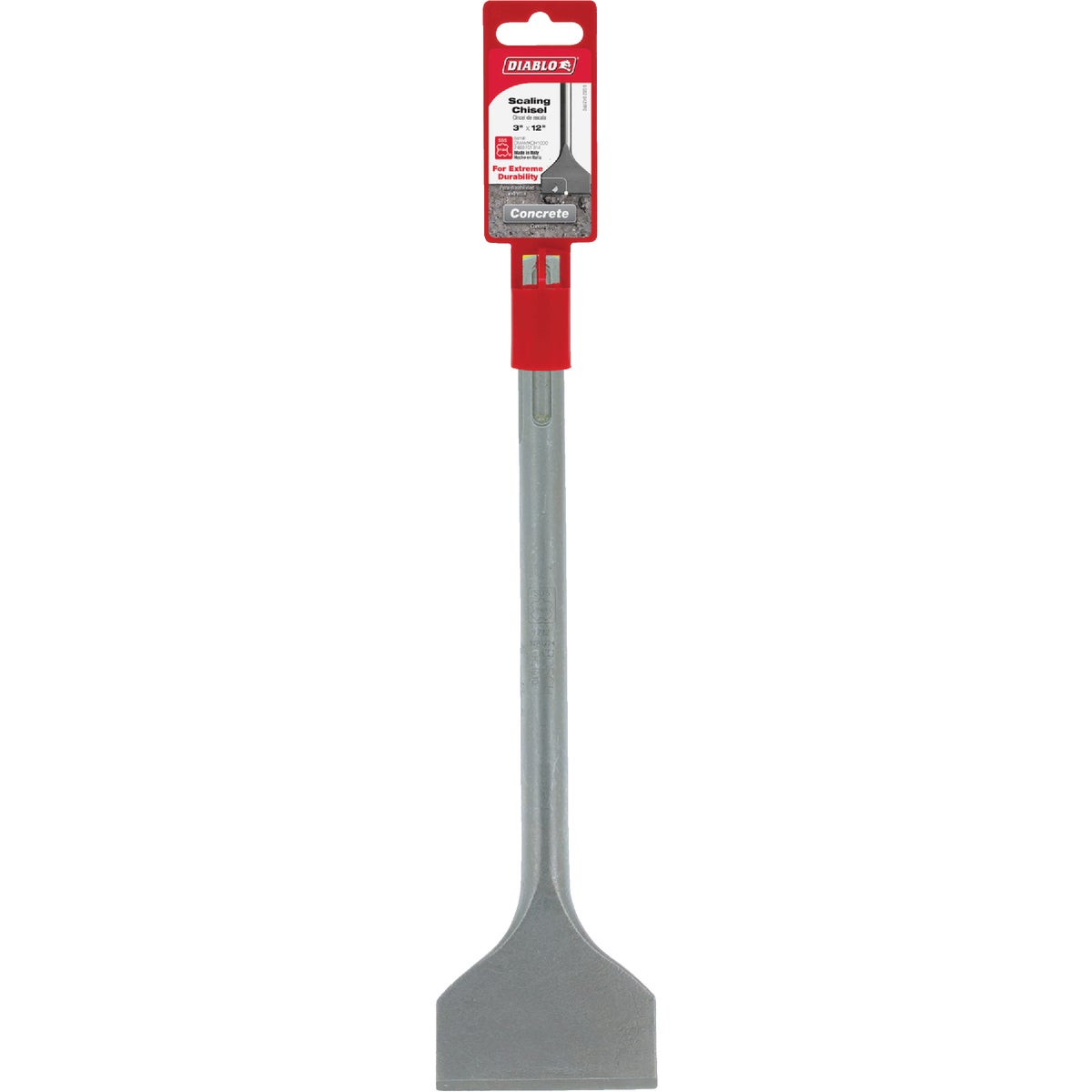 3X12 SCALING CHISEL BIT