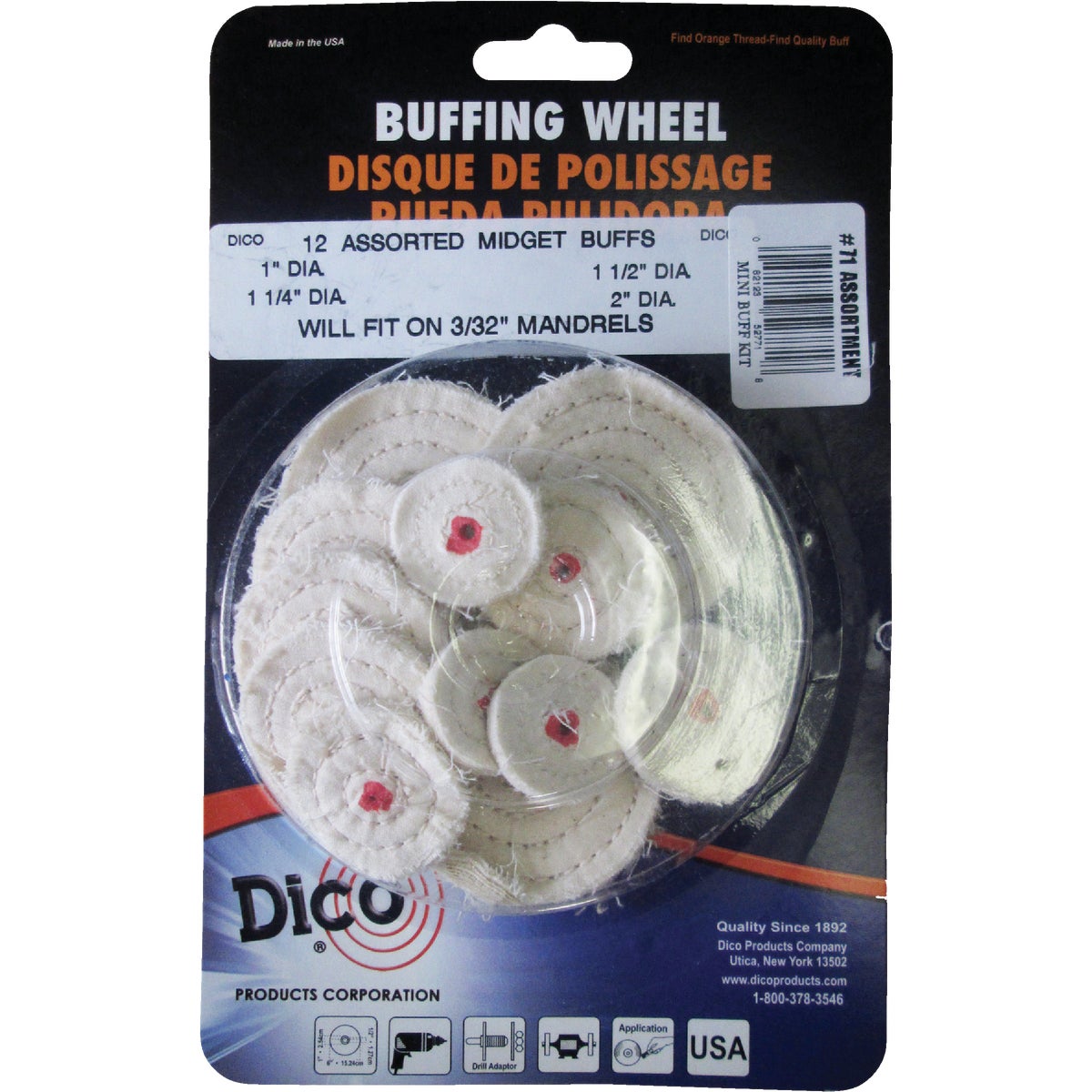 MIDGET BUFFING WHEEL