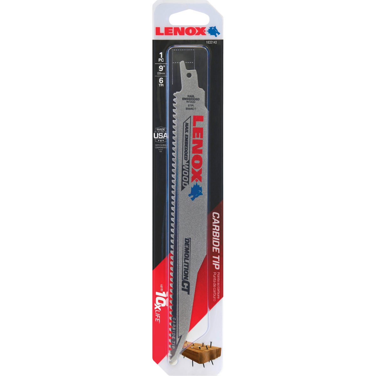 Demolition Reciprocating Saw Blade