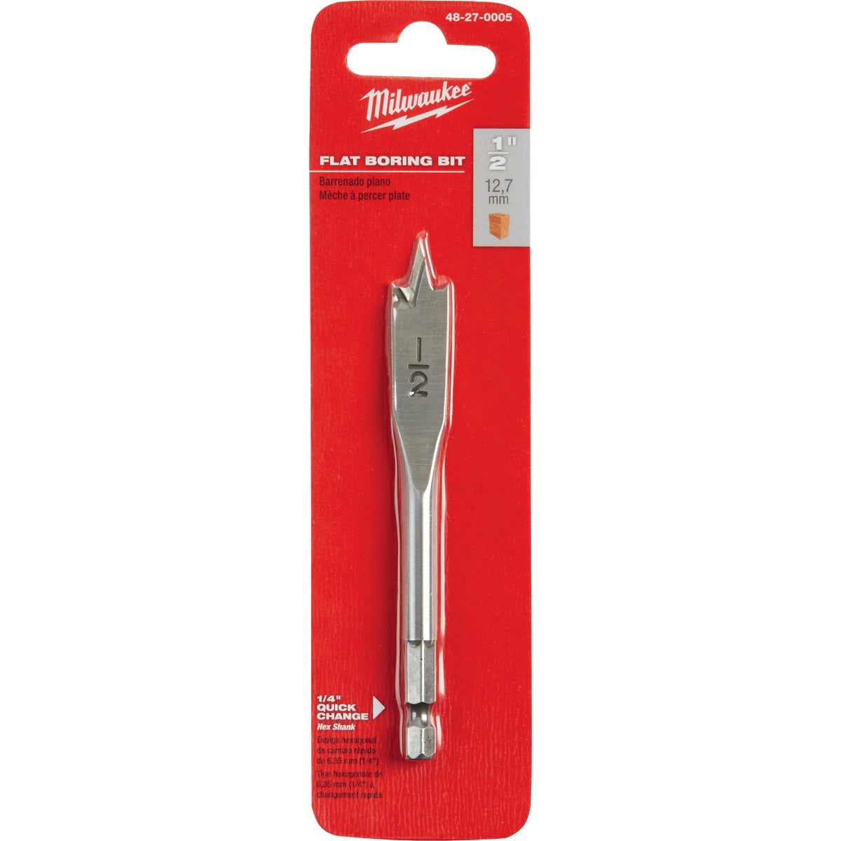 1/2 X 4.5 SPADE BIT