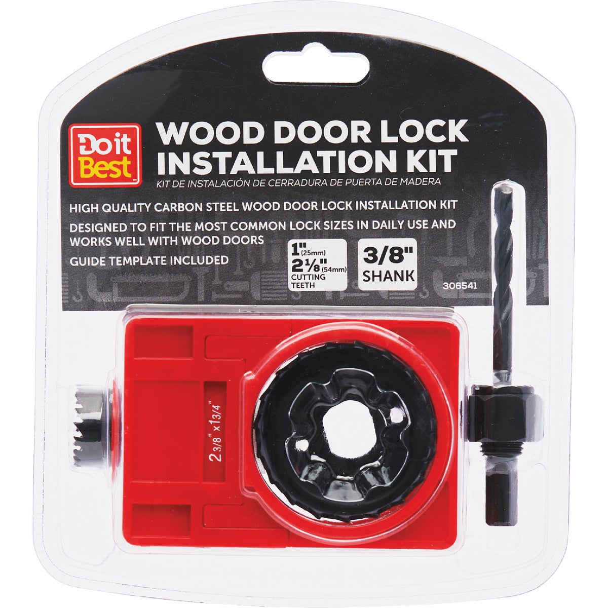 Carbon Door Lock Installation Kit 306541