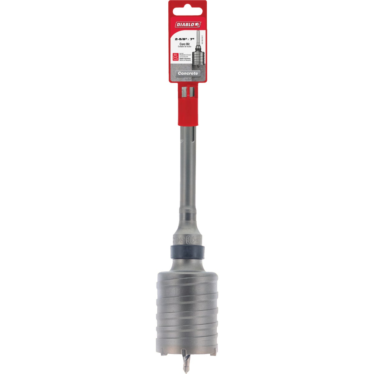 SDS-MAX 2-5/8X7 CORE BIT