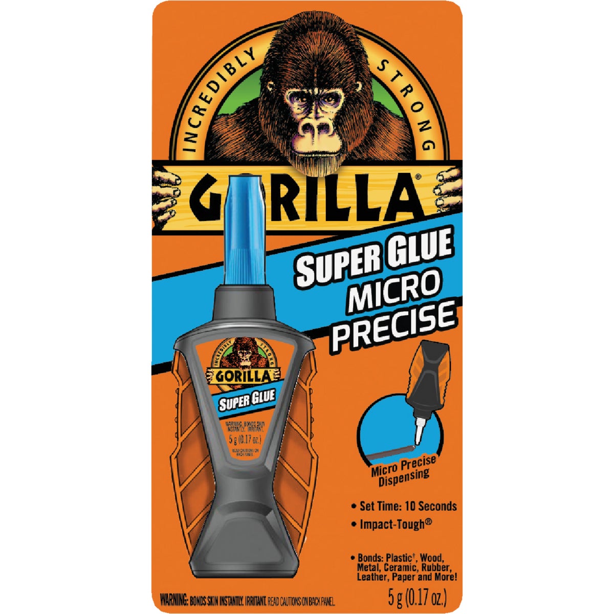 Gorilla Micro Precise Super Glue 312947