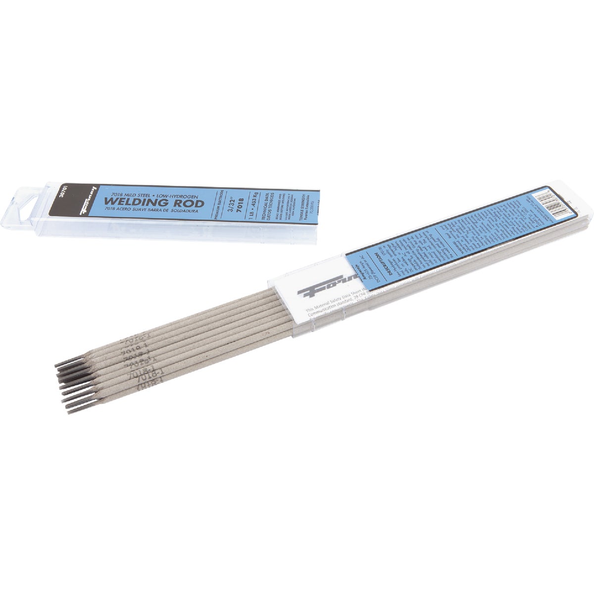 Forney E7018 Mild Steel Low Hydrogen Electrode, 3/32 In., 1 Lb. 313707