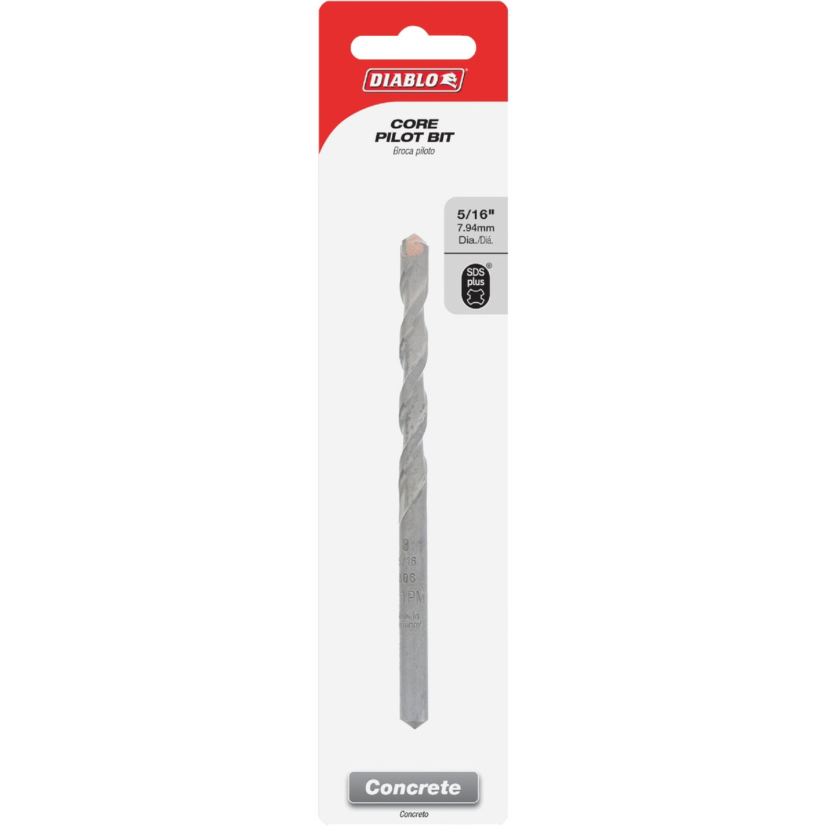 5/16" SDS+ PILOT BIT