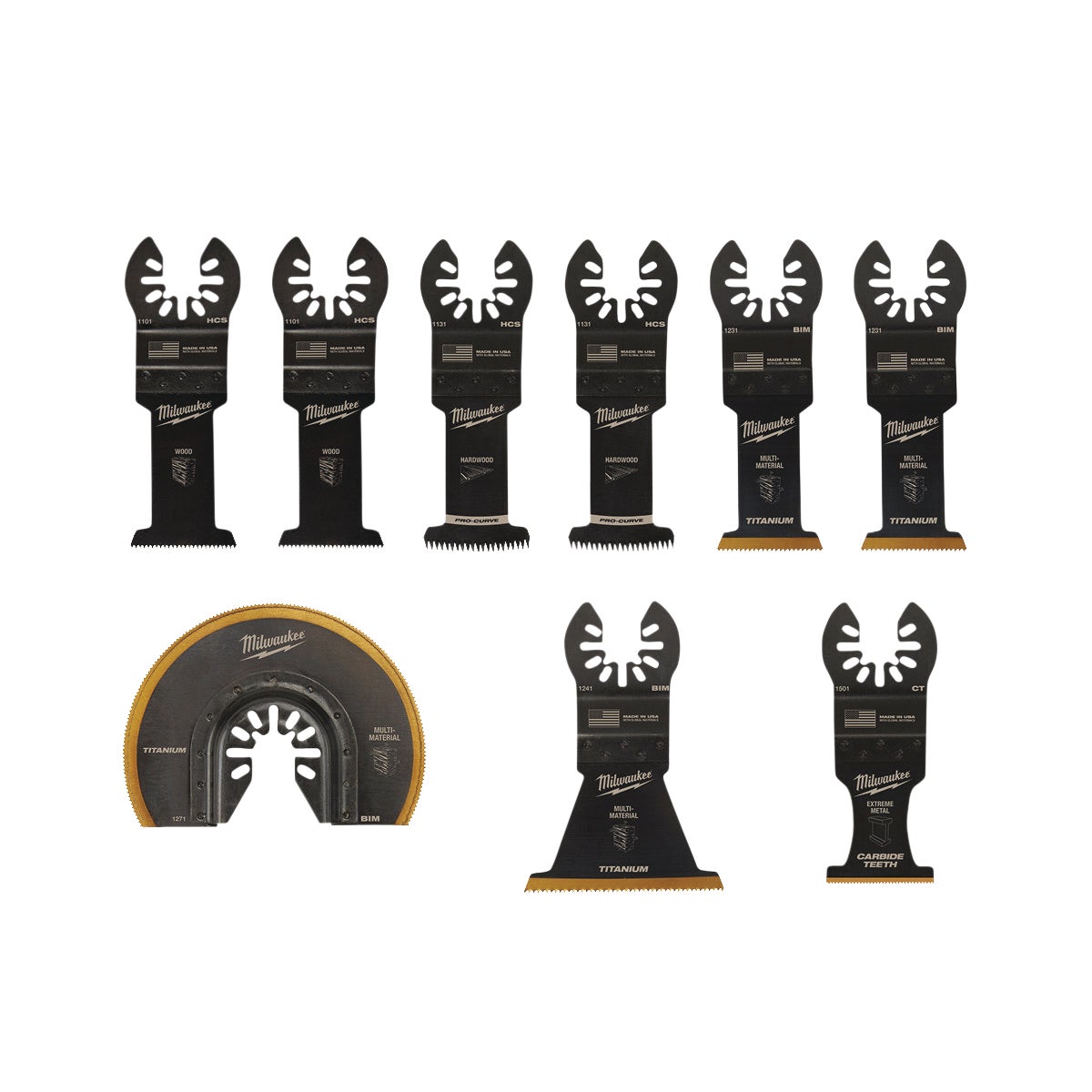 9PC MULTI-TOOL BLADE KIT