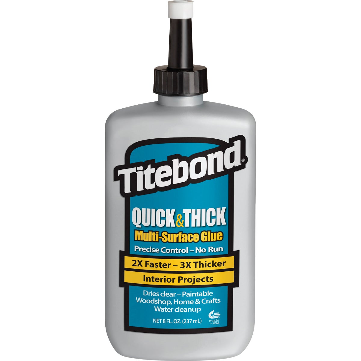 Titebond 8 Oz. Quick & Thick Multi-Surface Wood Glue 316024