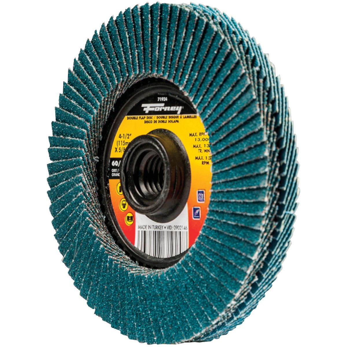 4-1/2 60/120 FLAP DISC