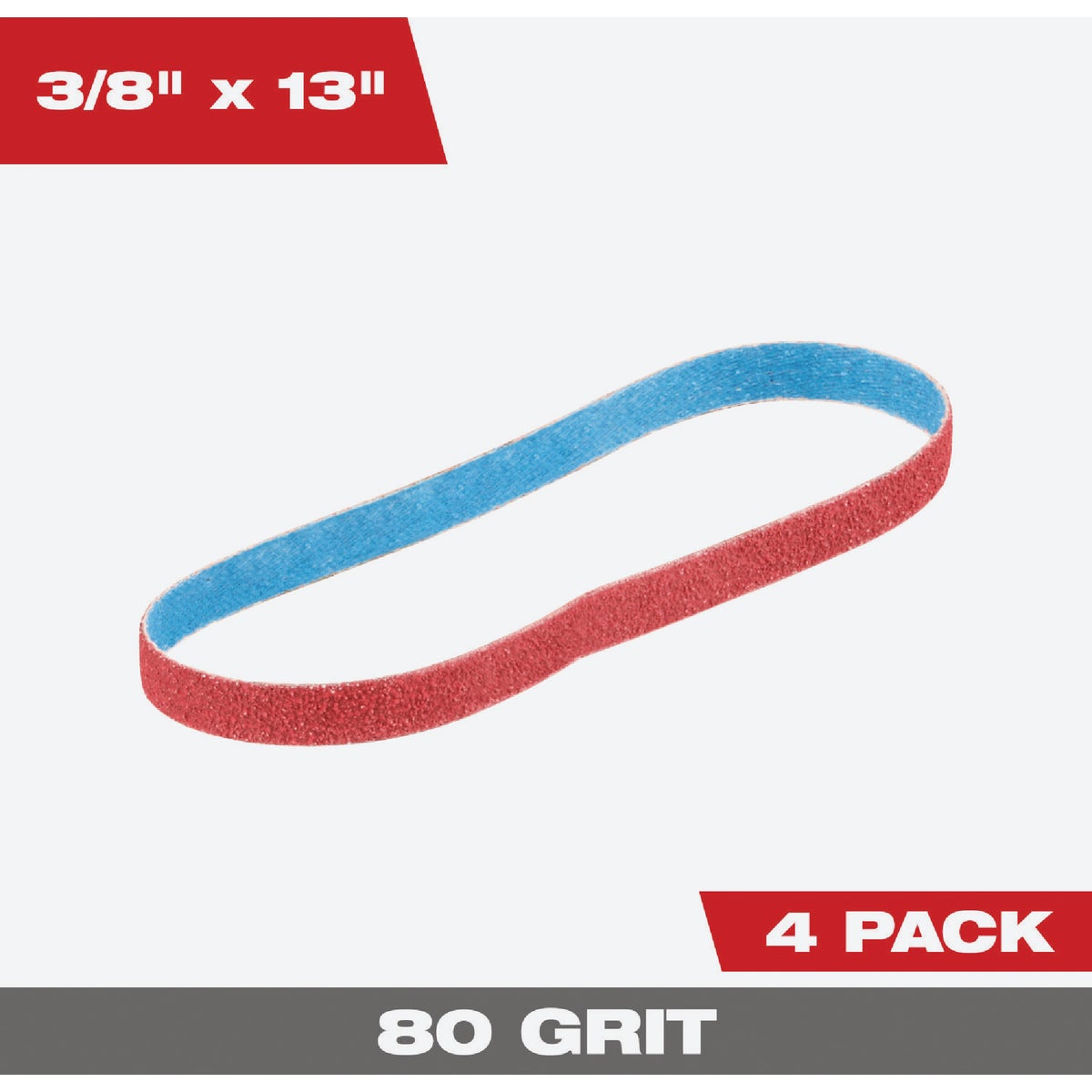 4PK 3/8X13" 80G BELT