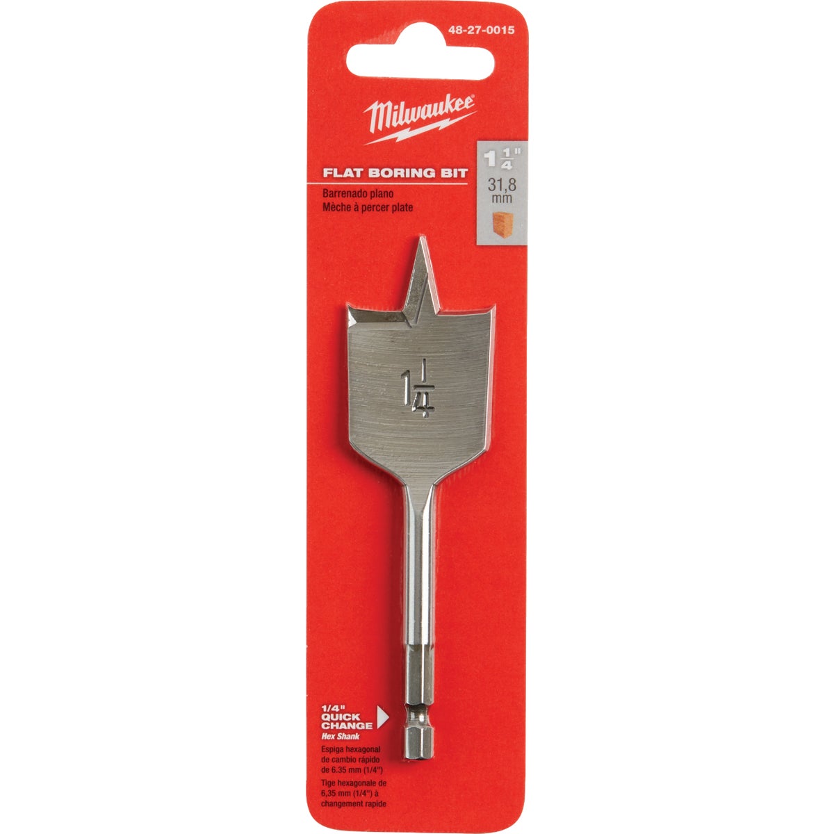 1-1/4 X 4.5 SPADE BIT