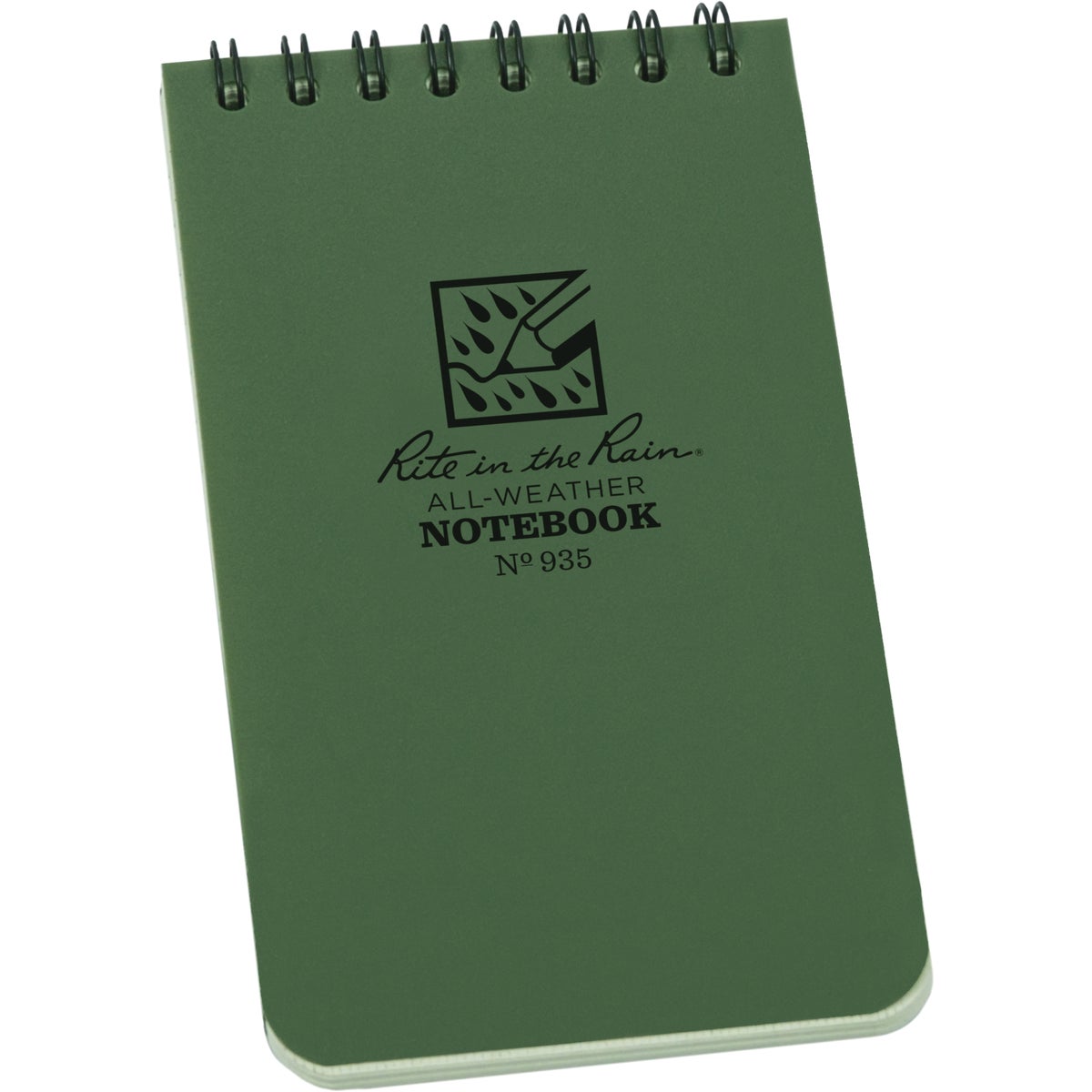 3X5 GRN NOTEBOOK