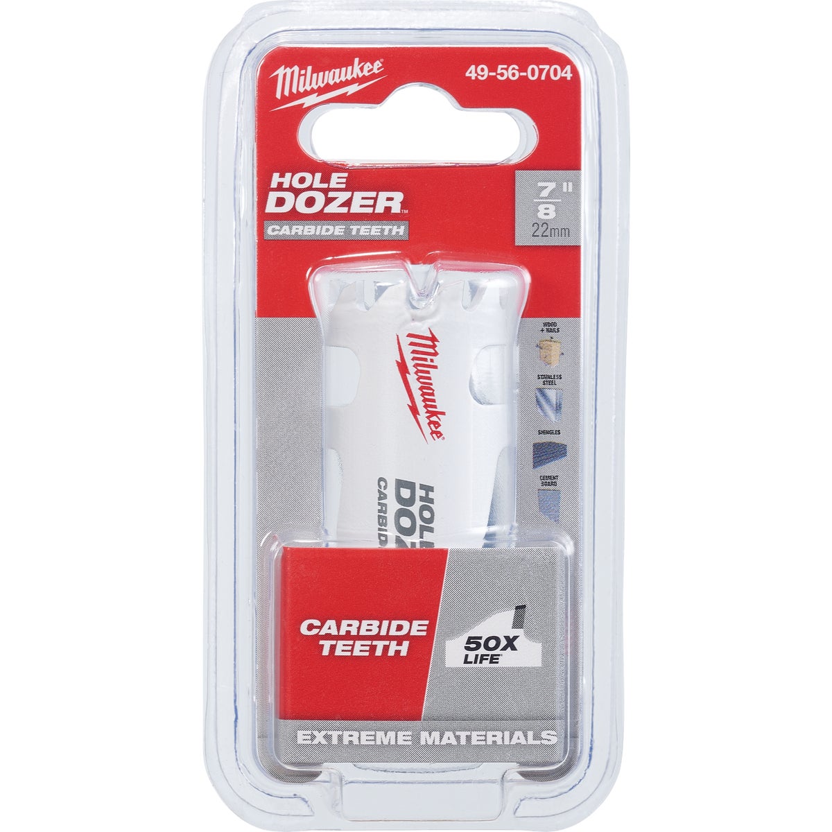 7/8" DOZER HOLE SAW