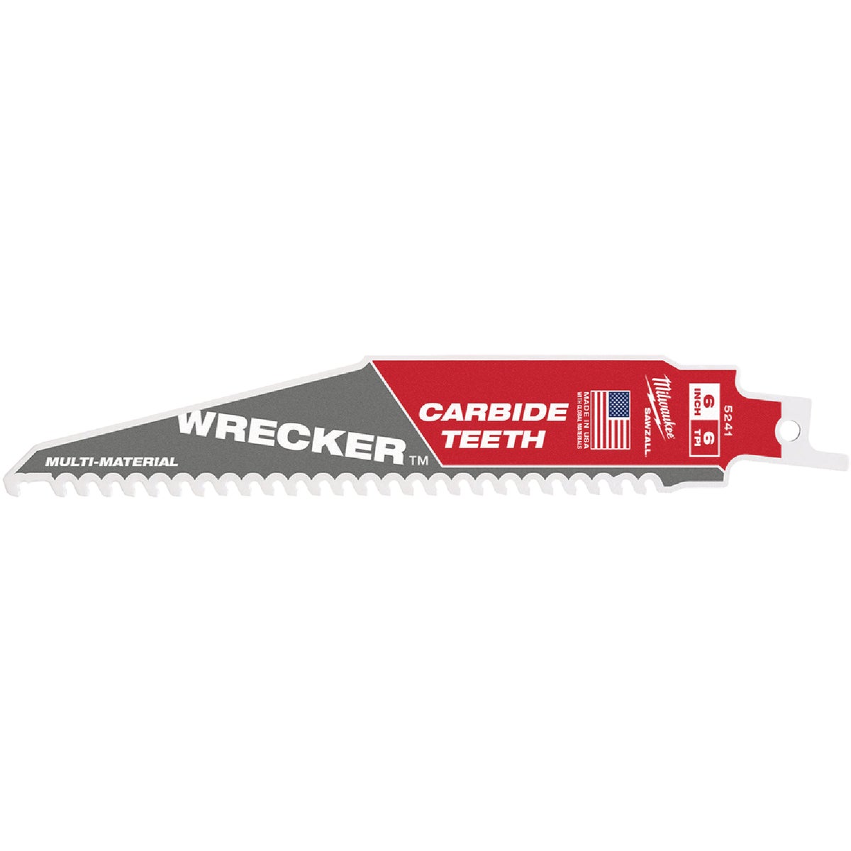 6" 6TPI WRECKER BLADE