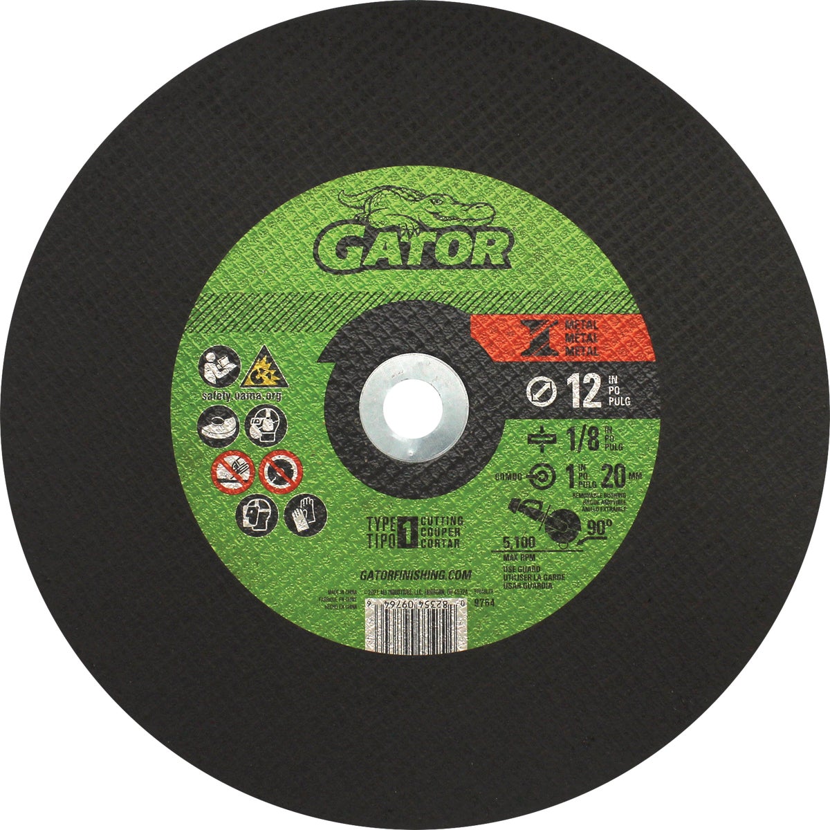 12X1/8X1 IN/20MM METAL