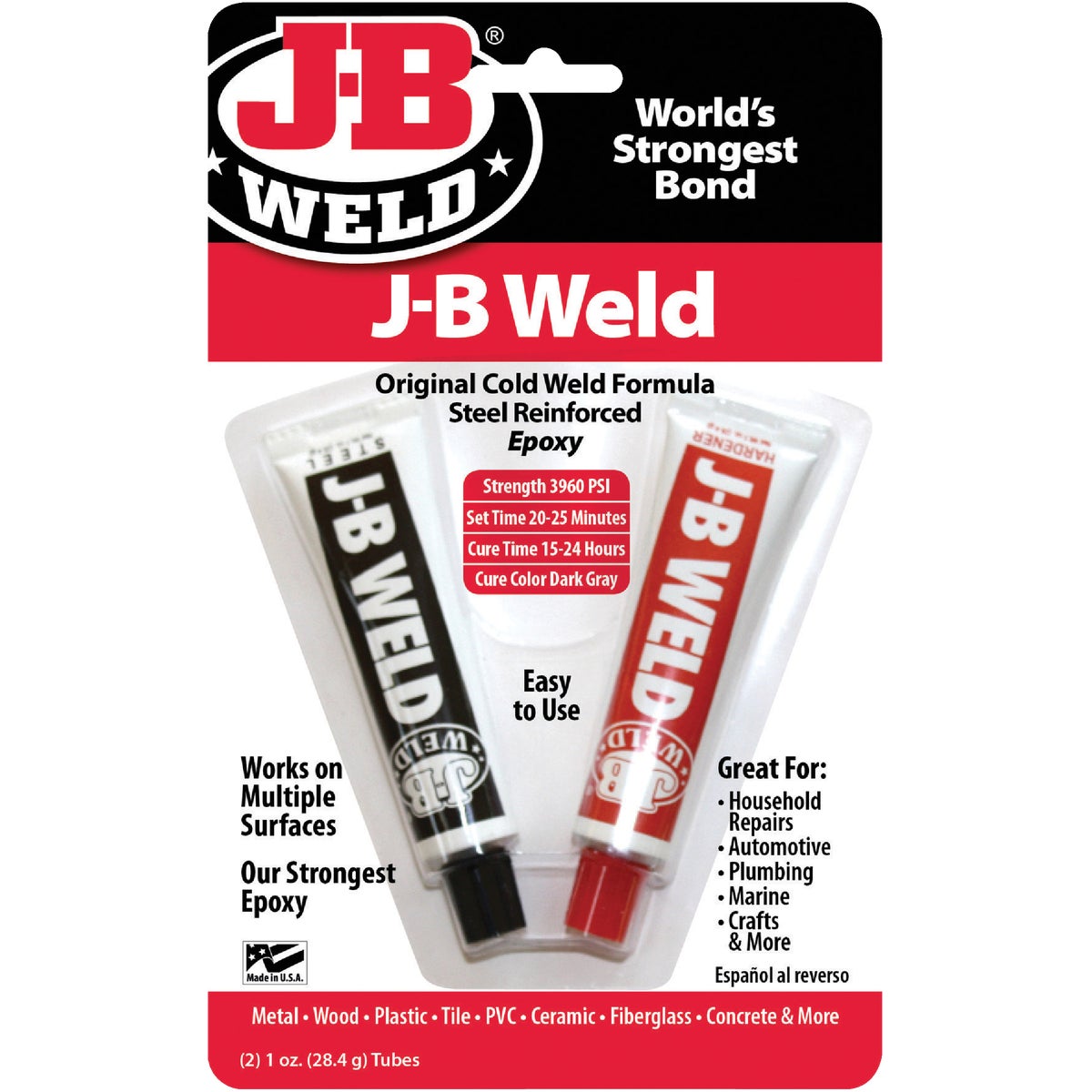 J-B Weld (2) 1 Oz. Original ColdWeld Epoxy 332925