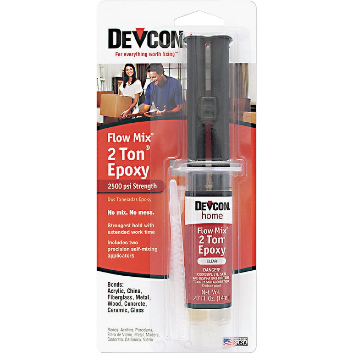 Devcon Flow-Mix 0.47 Oz. 2-Ton Epoxy 333151