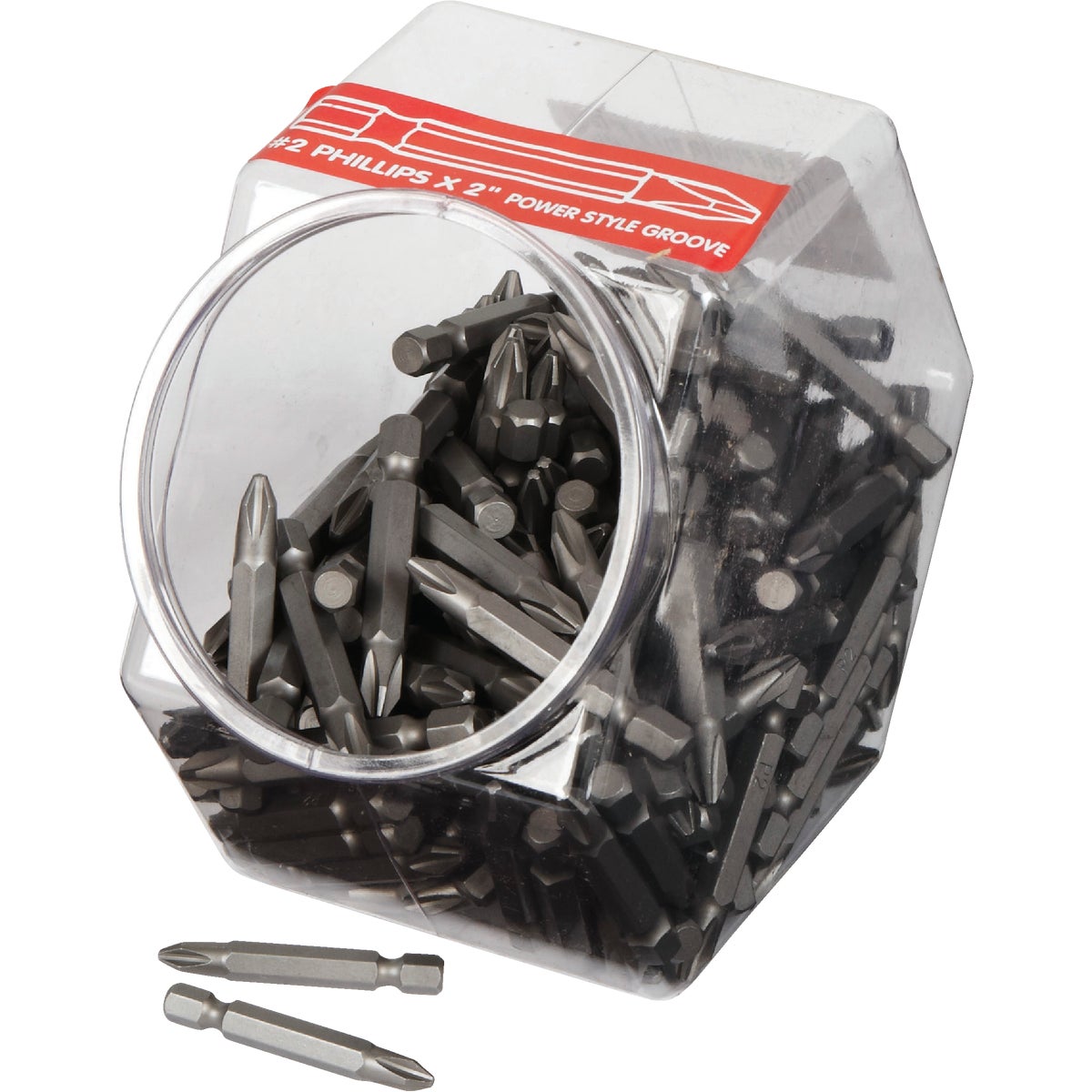 Best Way Tools Phillips #2 x 2 In. power 2 In. Screwdriver Bit Display 334197