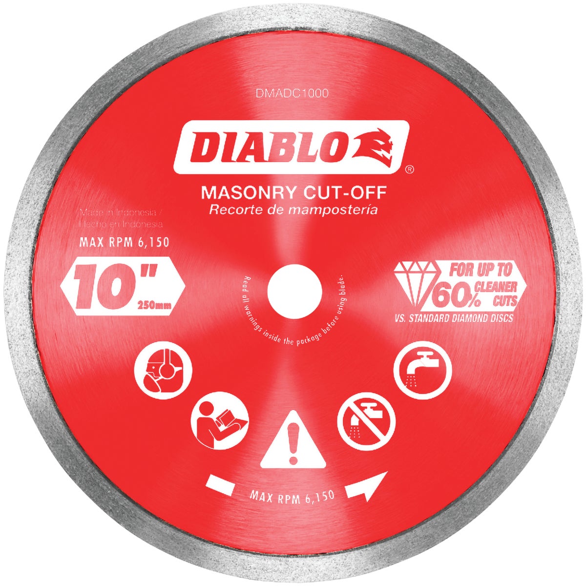 10"  DIAMOND MASNRY DISC