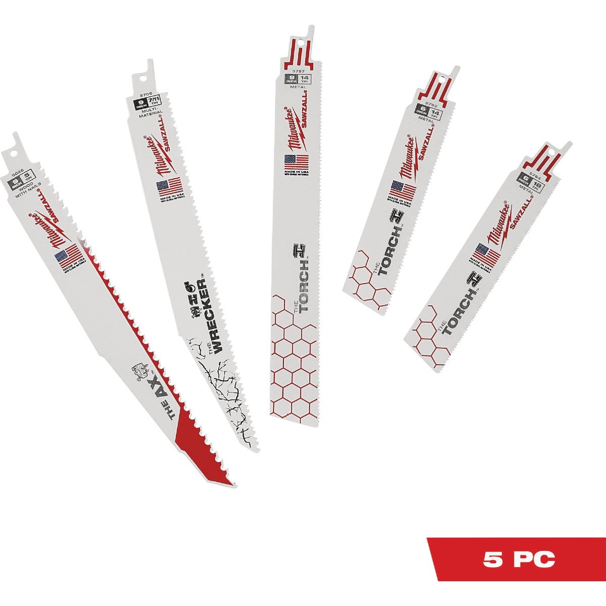 5PC DEMO BLADE SET