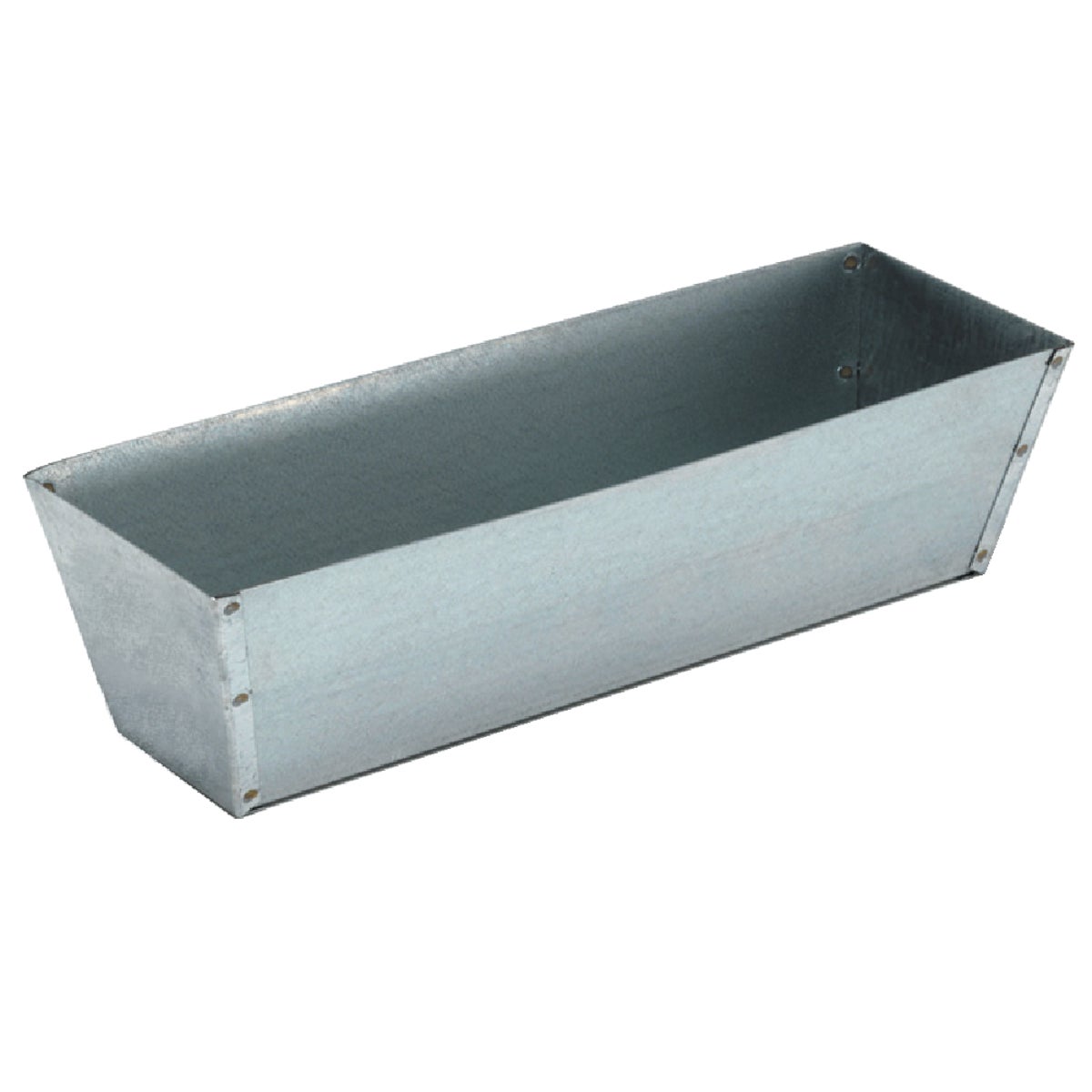 14" GALVANIZED MUD PAN