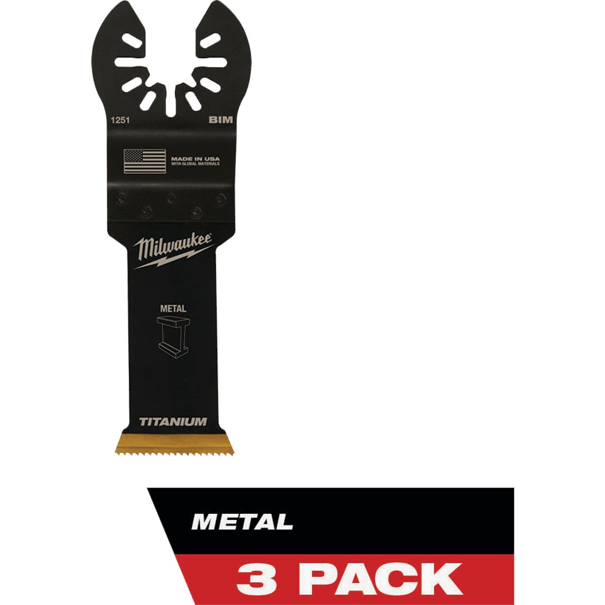 3PK 1-1/8" BIMETAL BLADE