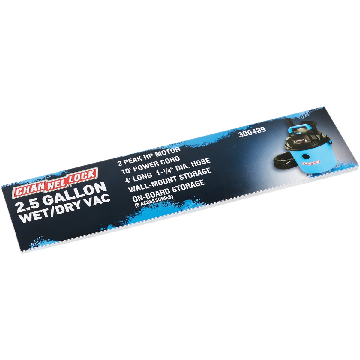 Channellock Wet/Dry Vac Shelf Signs POP Kit