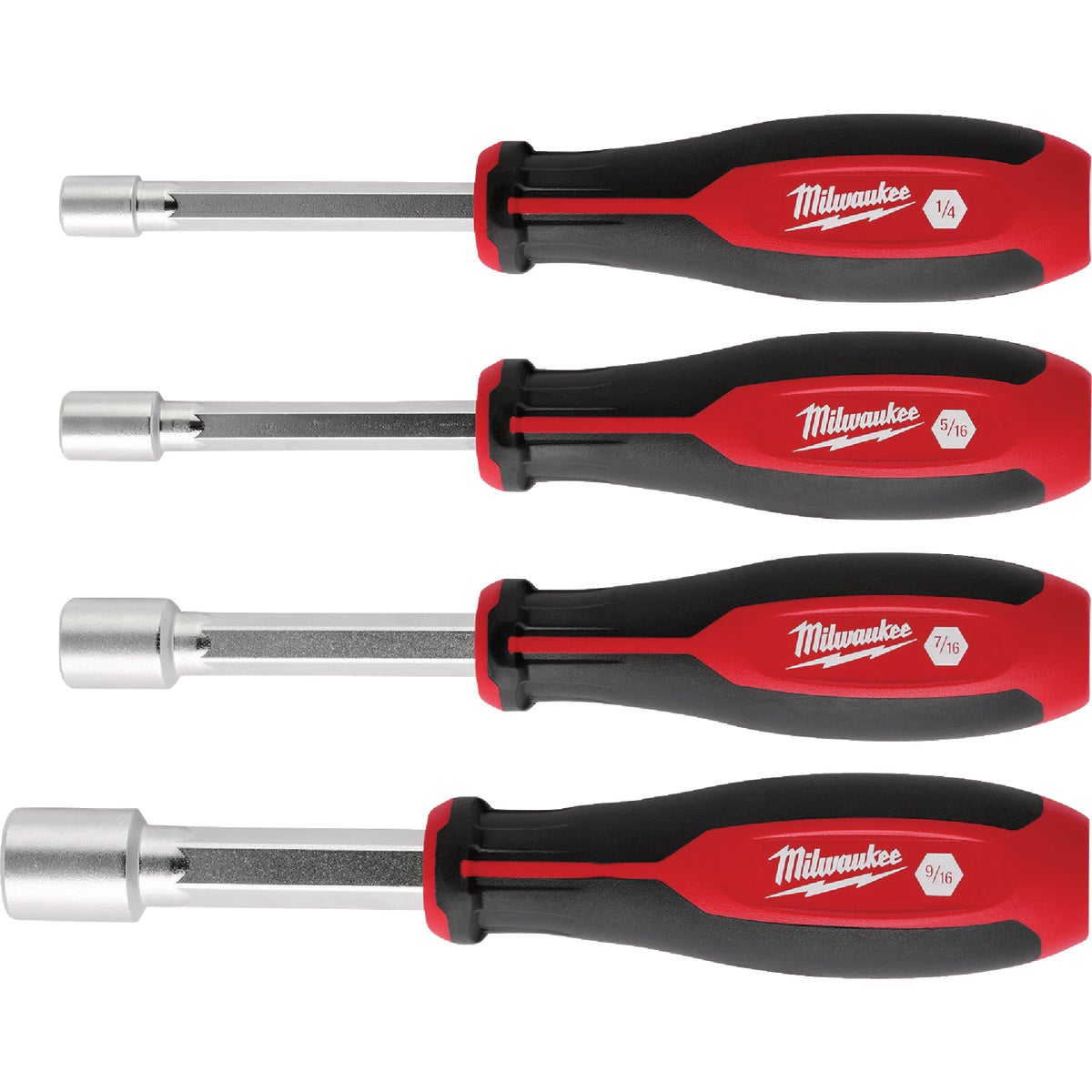 4PC SAE NUT DRIVER SET