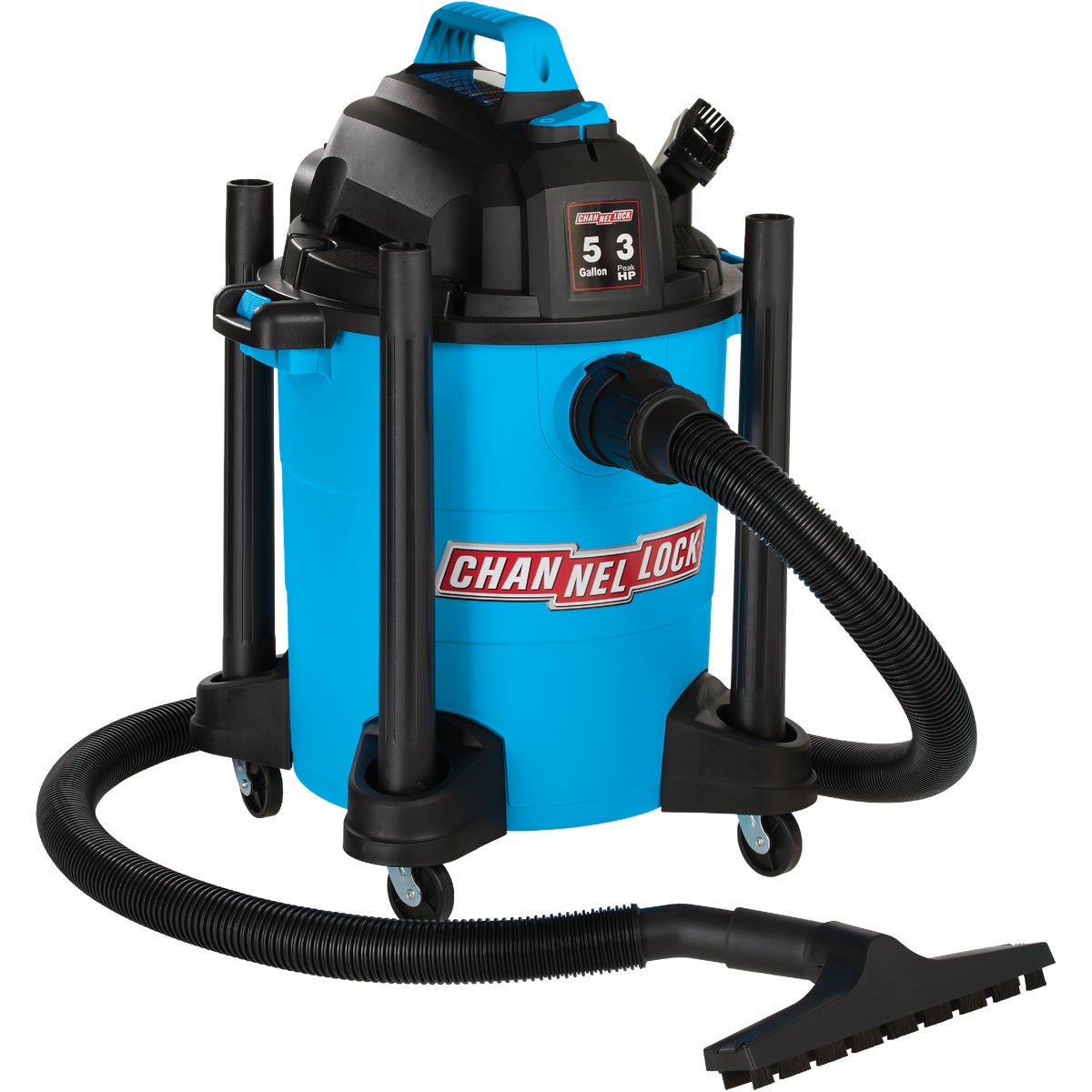Channellock 5 Gal. 3-Peak HP Wet/Dry Vacuum