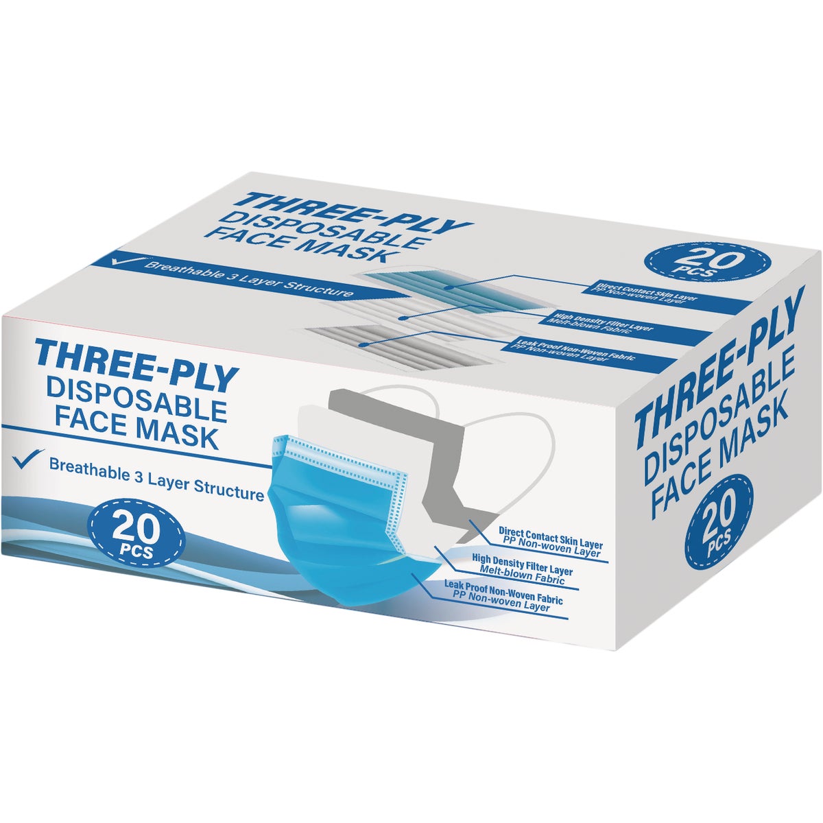 Sani Maxx Disposable Face Mask