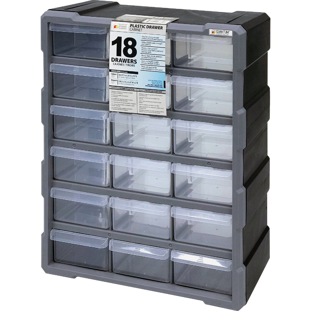18 DWR CLR PARTS CABINET
