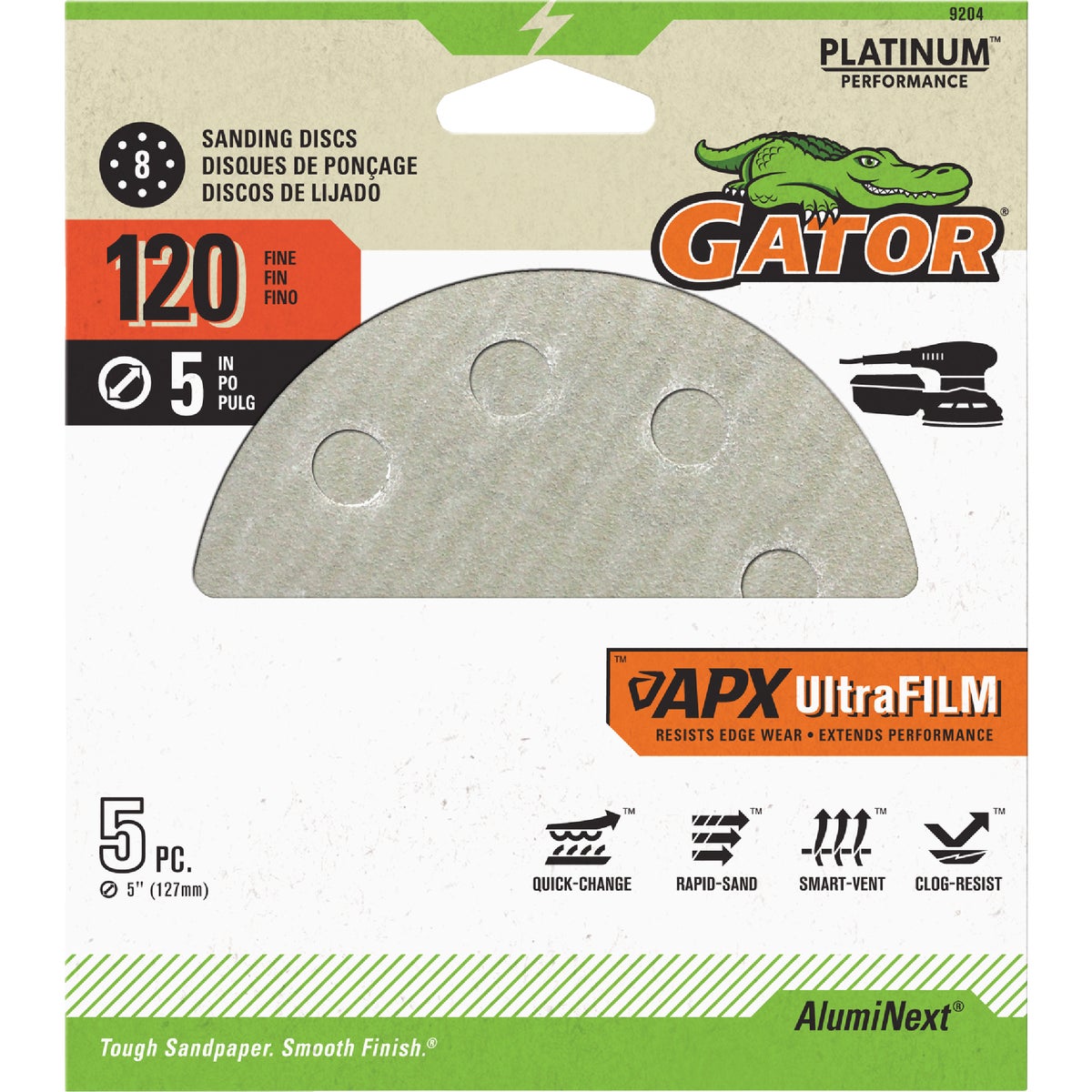 5PK 5" 120G SNDNG DISC