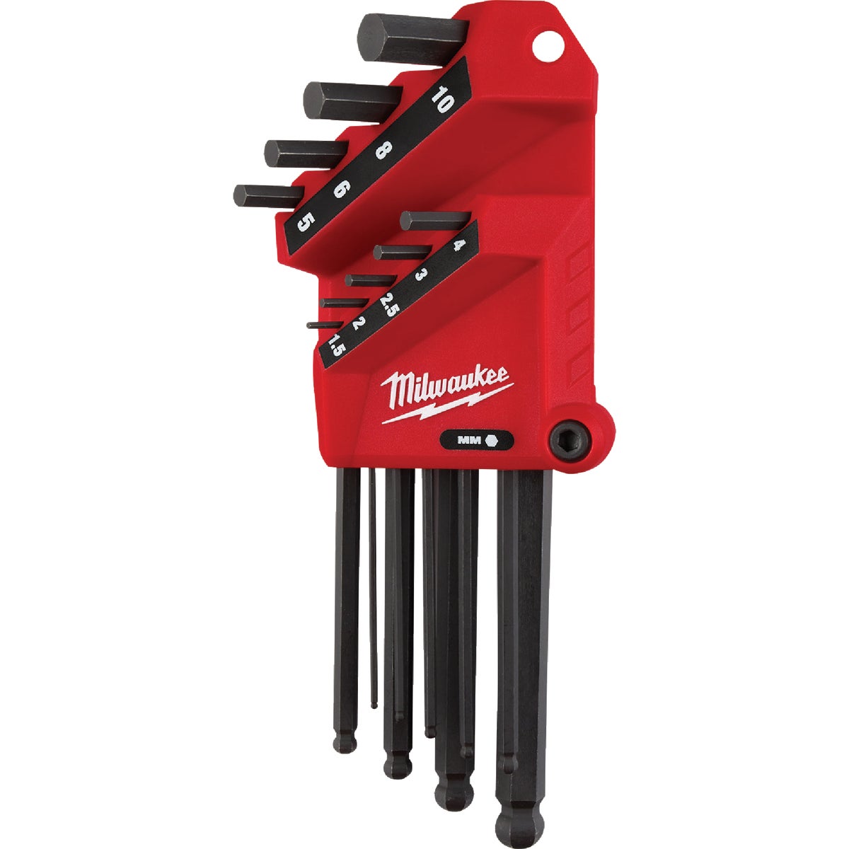 9PC MTRC HEX KEY SET