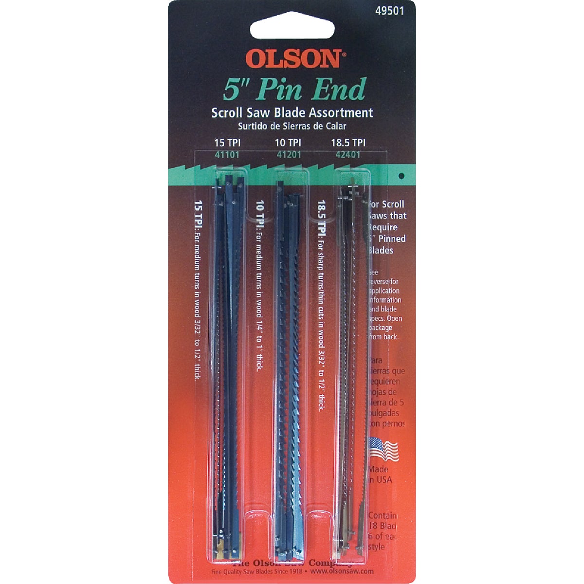 Scroll Saw Blade Assortment