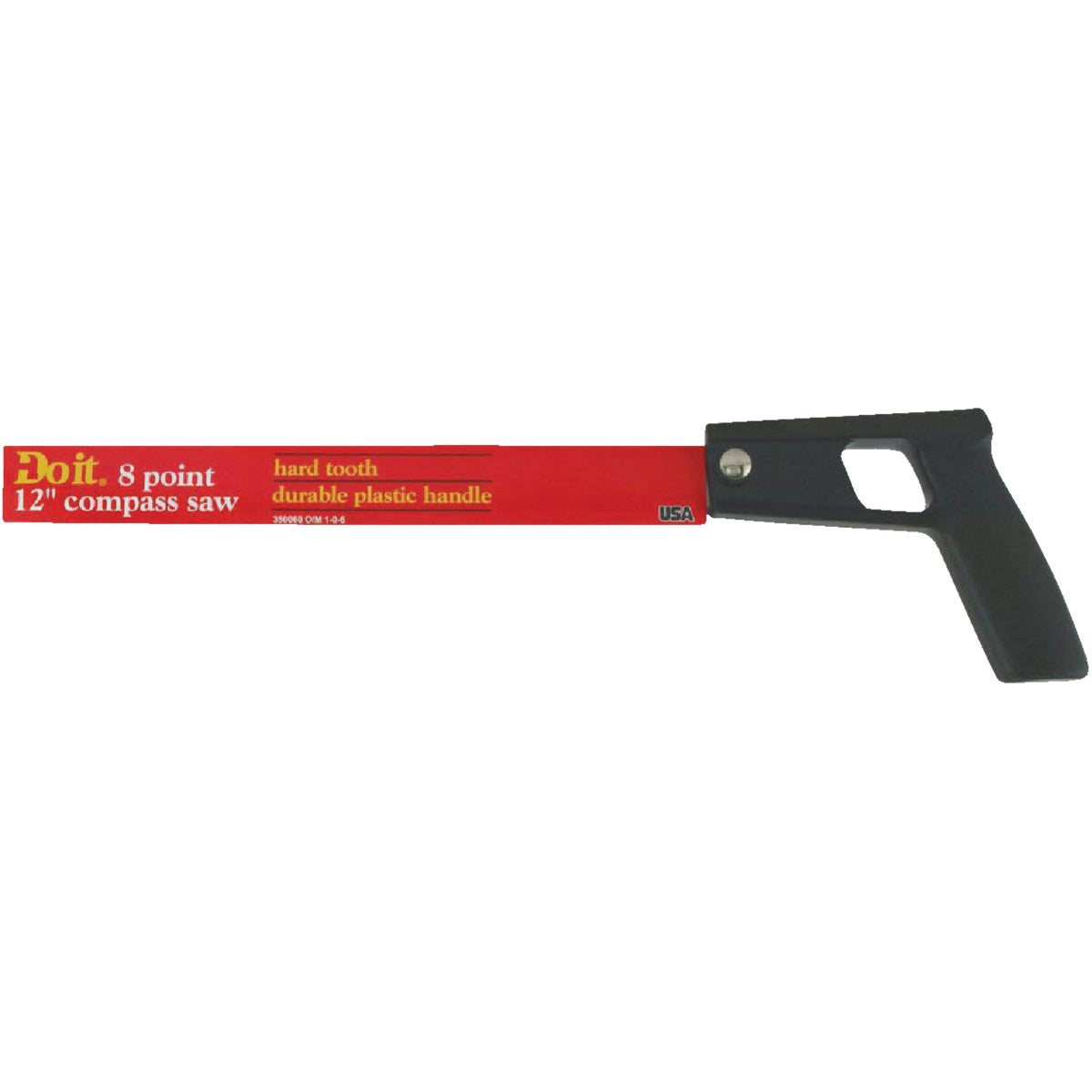 Do it 12 In. L. Blade 8 TPI Plastic Handle Compass Saw 350060