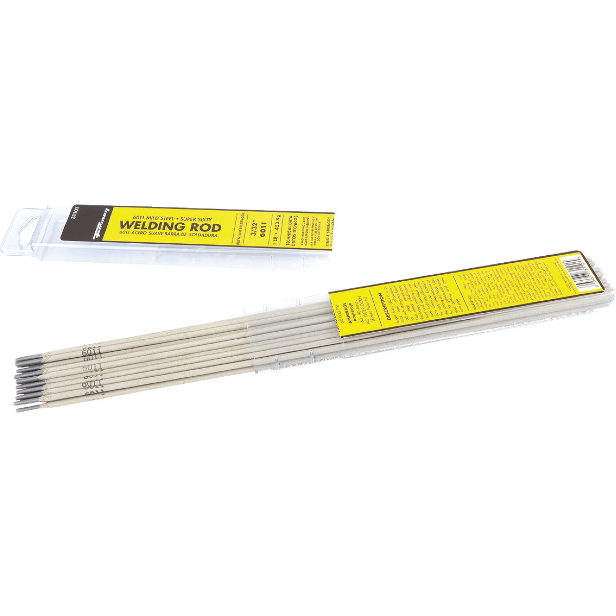 Forney E6011 Mild Steel Deep Penetration Electrode, 3/32 In., 1 Lb. 350362